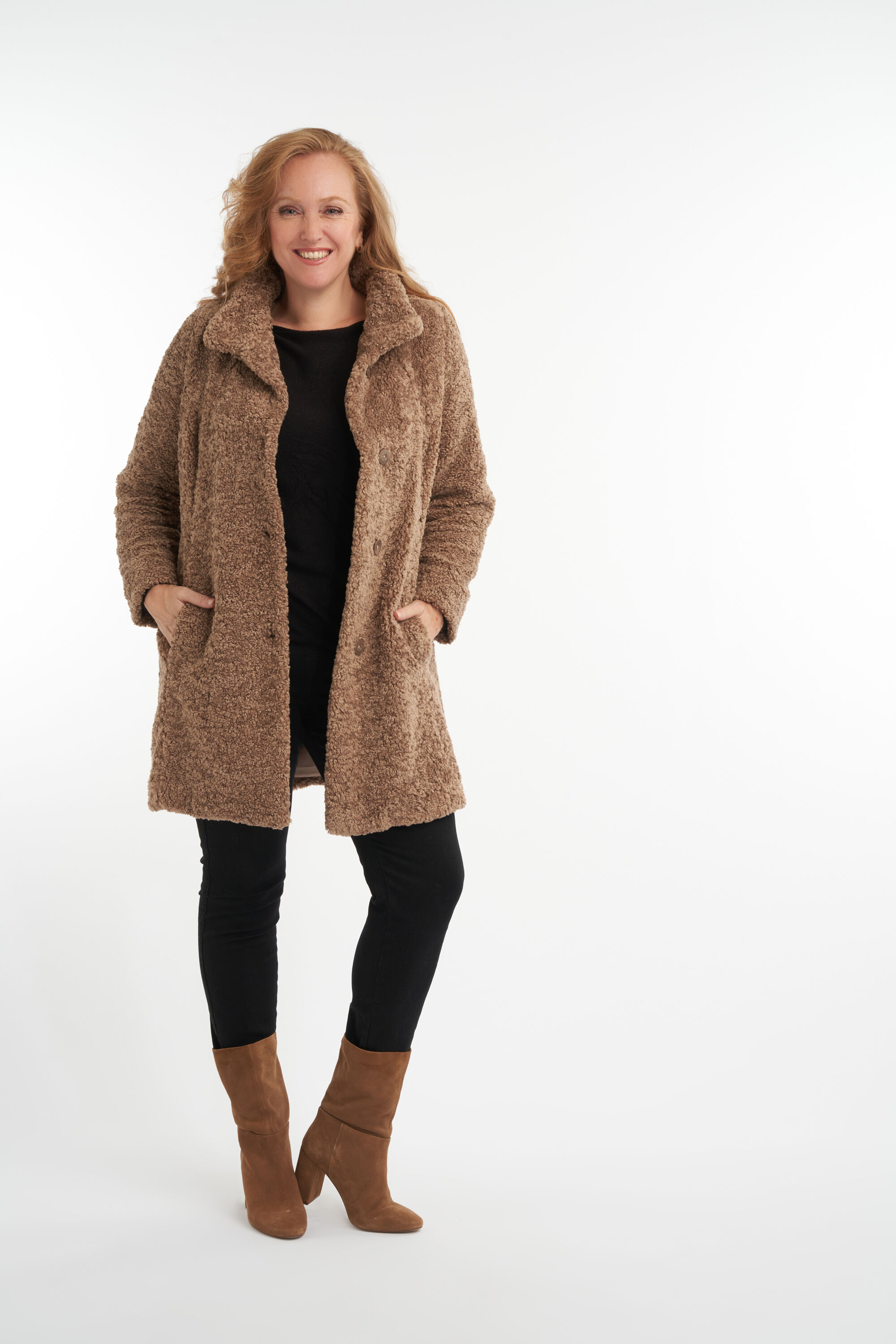 Chaqueta de corte recto image number 7