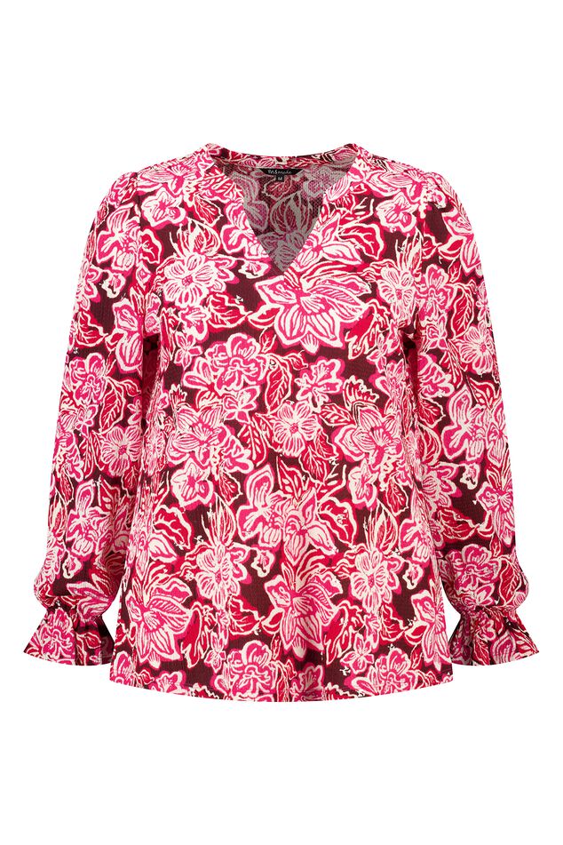 Top estampado y con textura image number 1