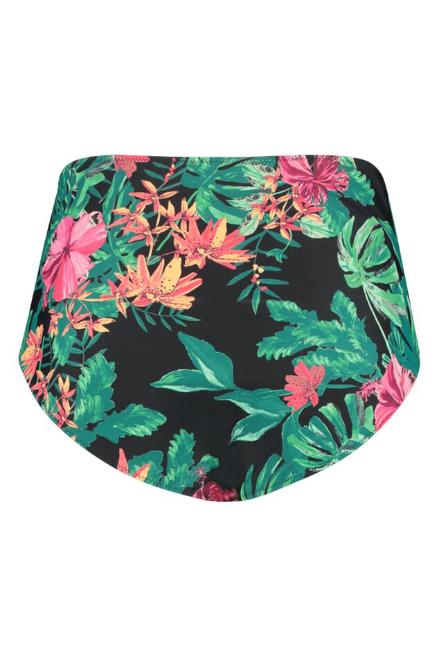Braguita de bikini de talle alto con estampado image number 2
