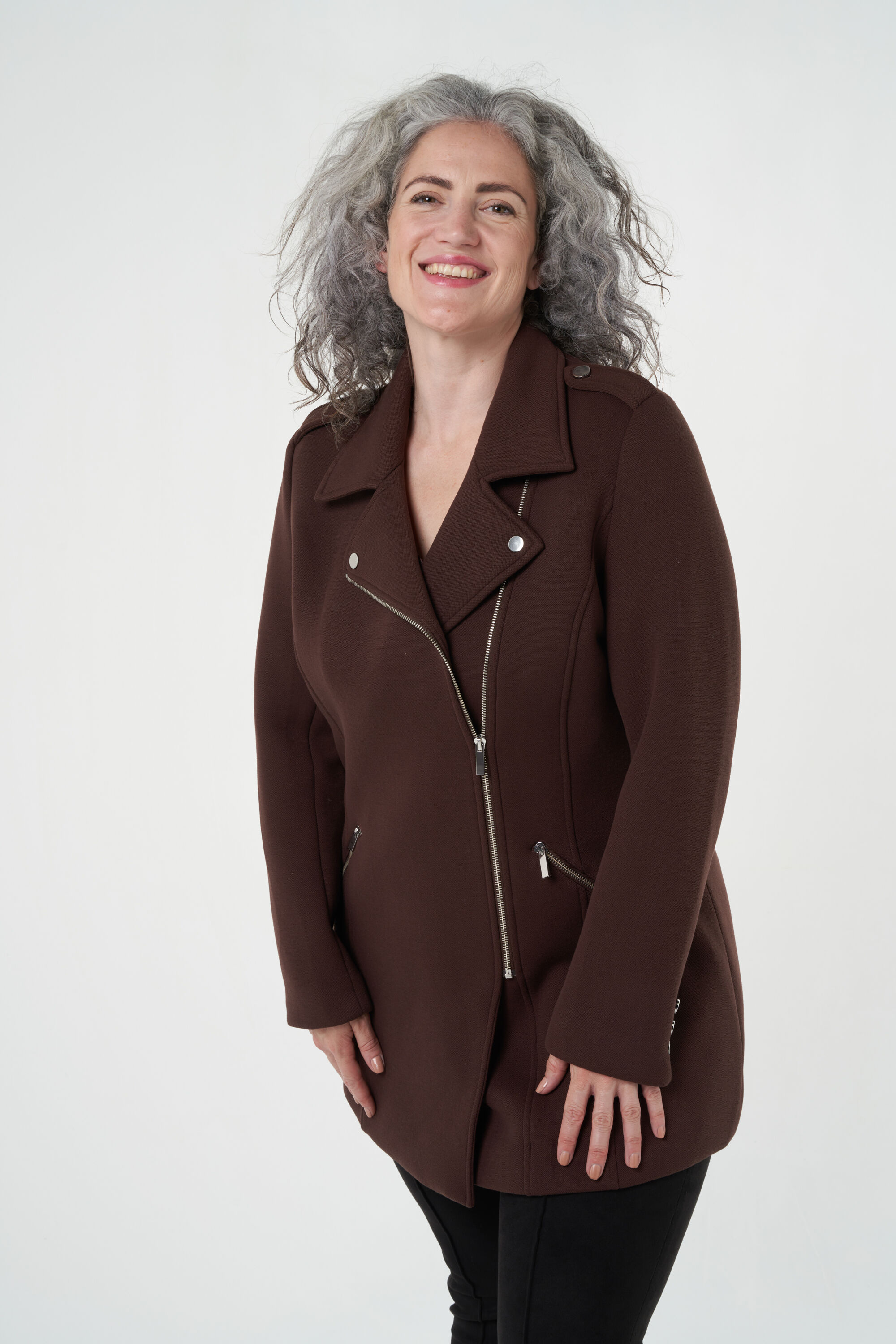 Cazadora biker forrada image number 6