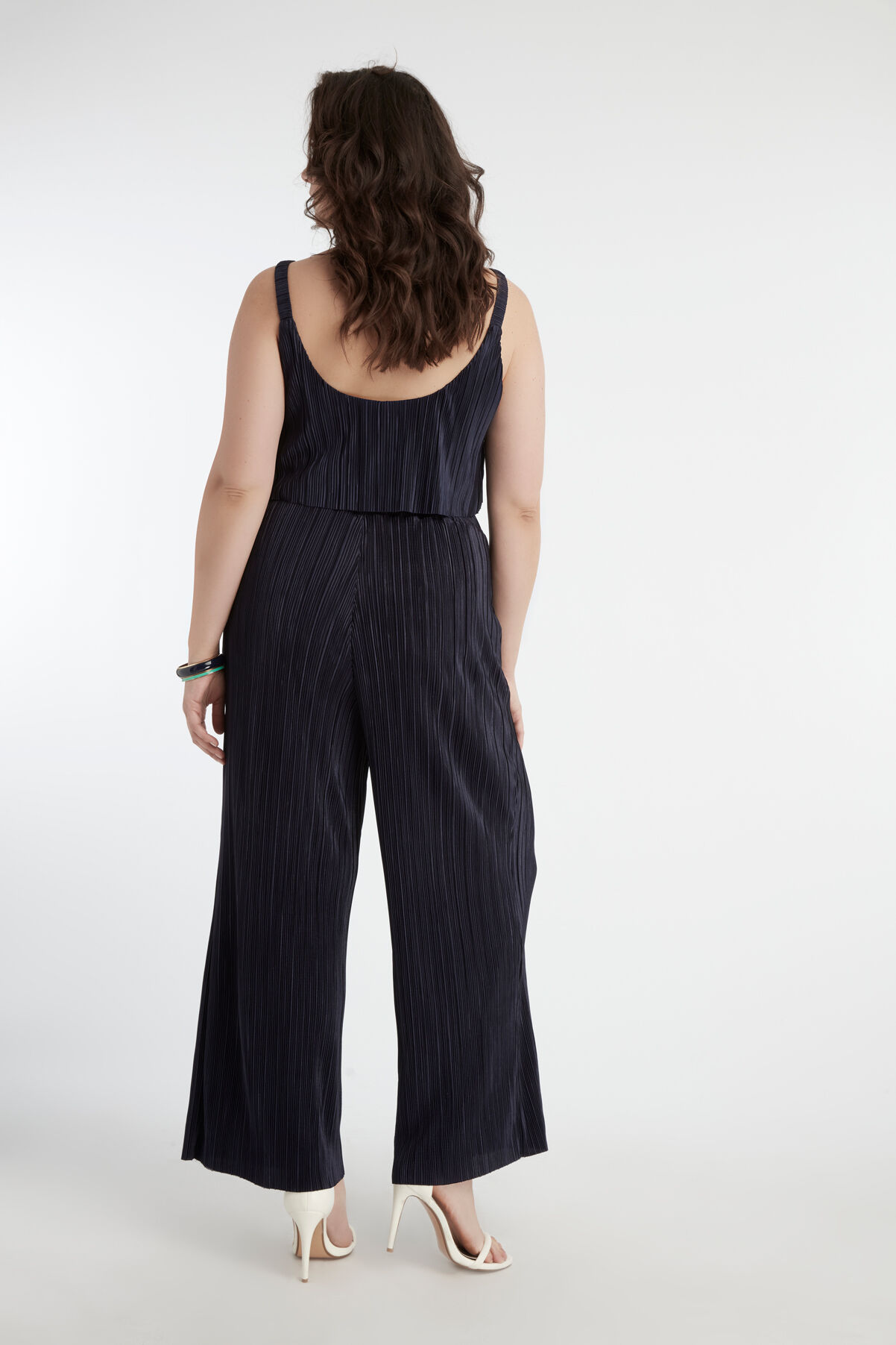 Pantalones plisados el&aacute;sticos  image number 4