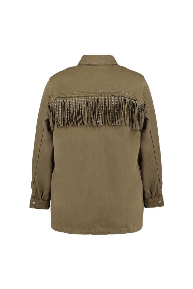 Chaqueta con flecos image number 3