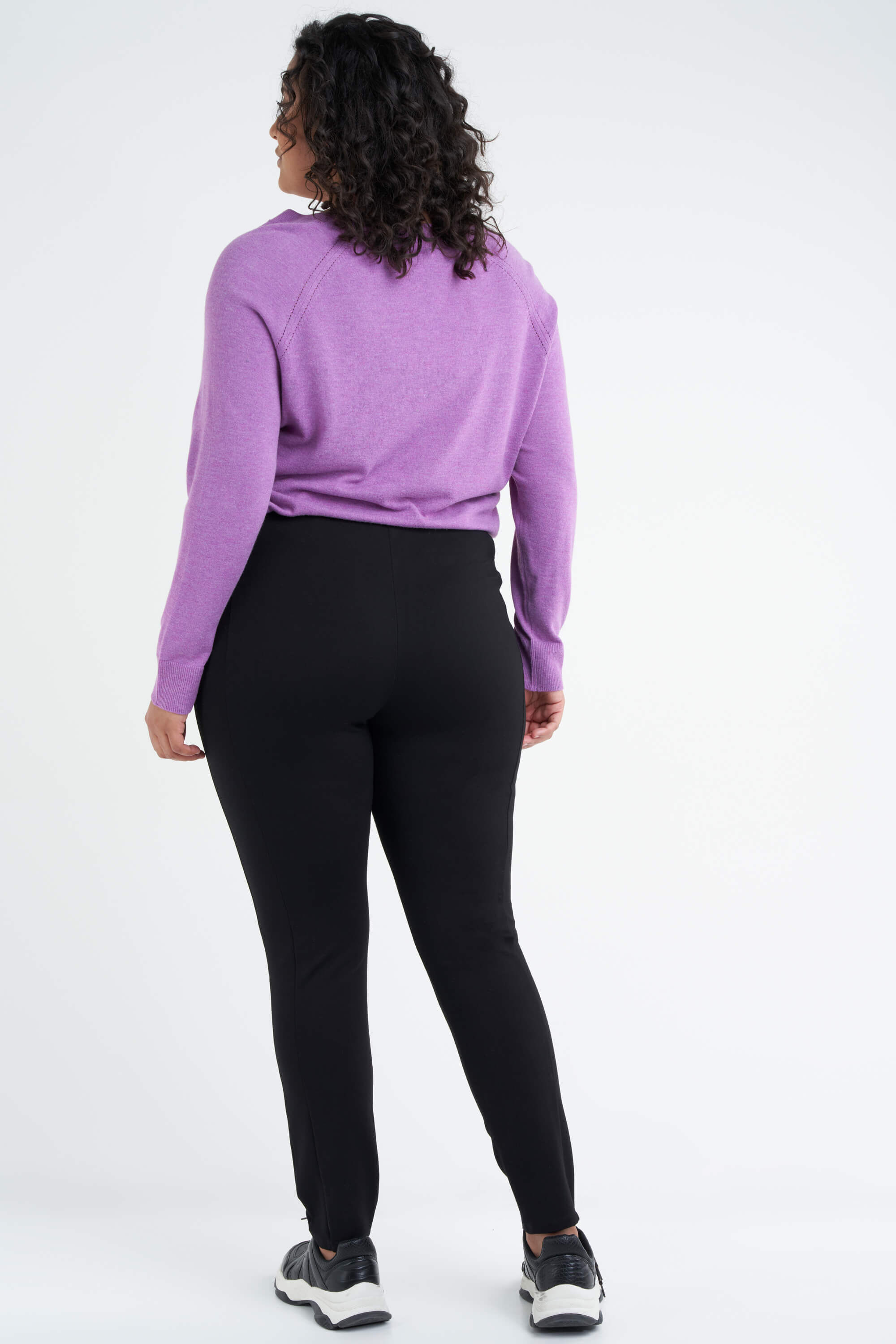 Tregging con cremalleras de adorno image number 4