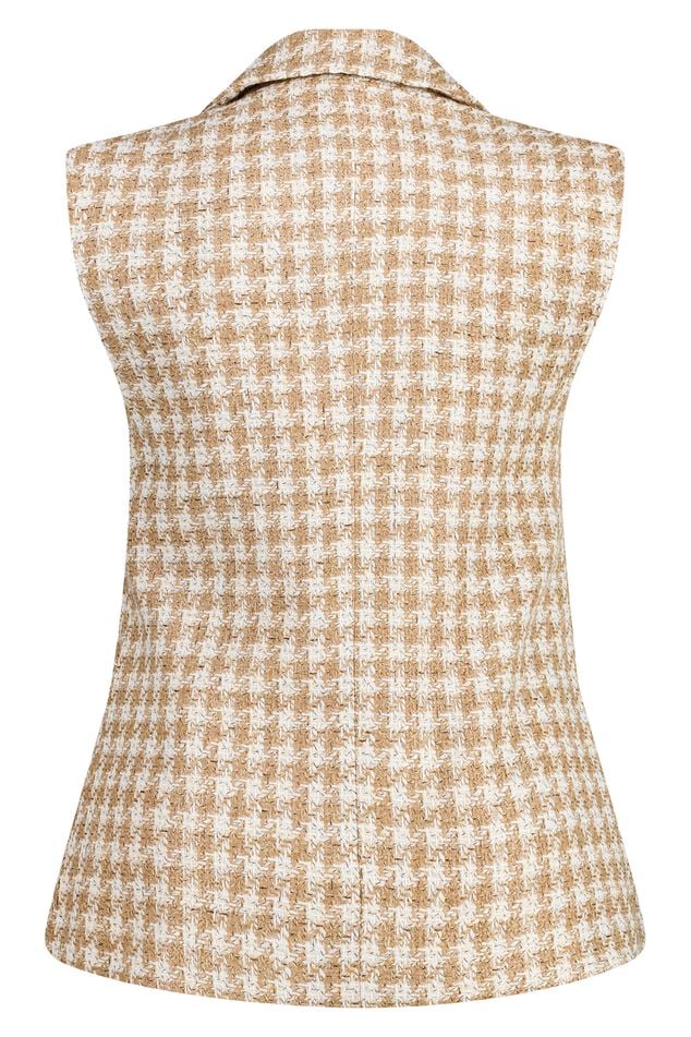 Chaleco tweed bicolor image number 2