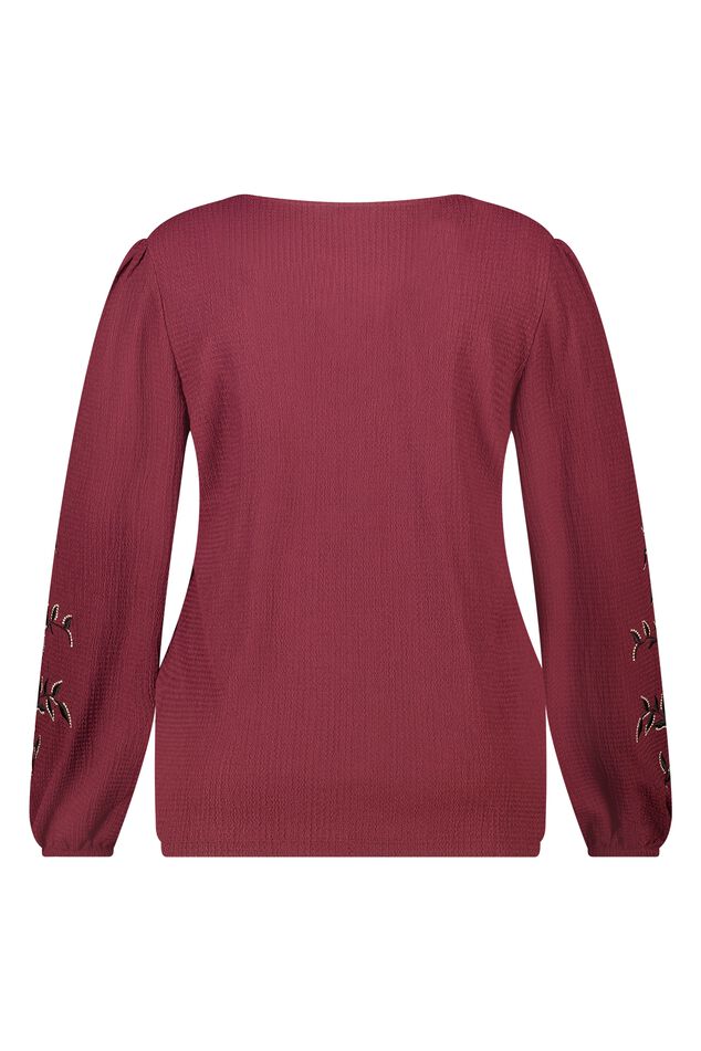 Top con bordado image number 2