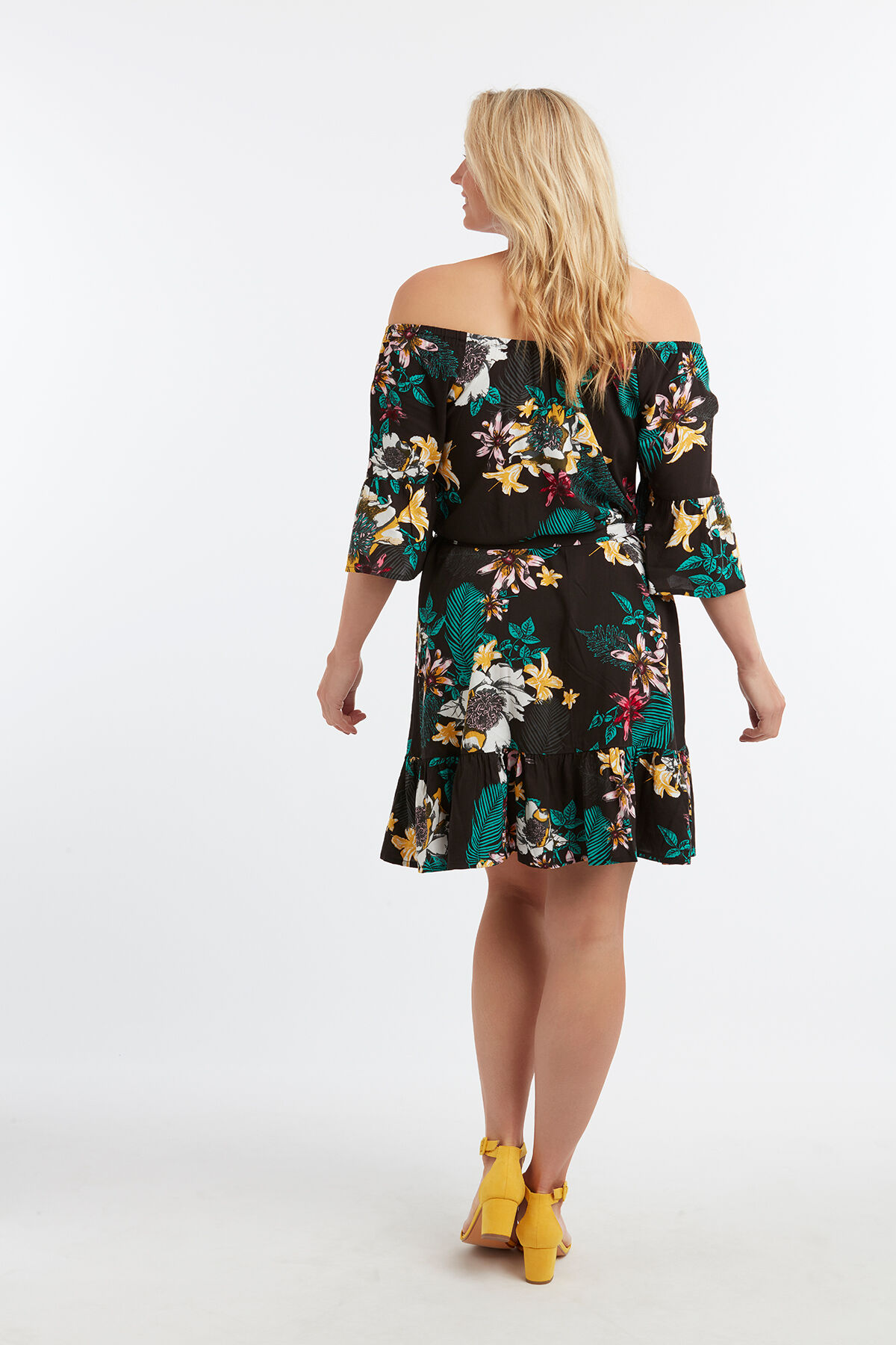 Vestido de estampado floral image number 4