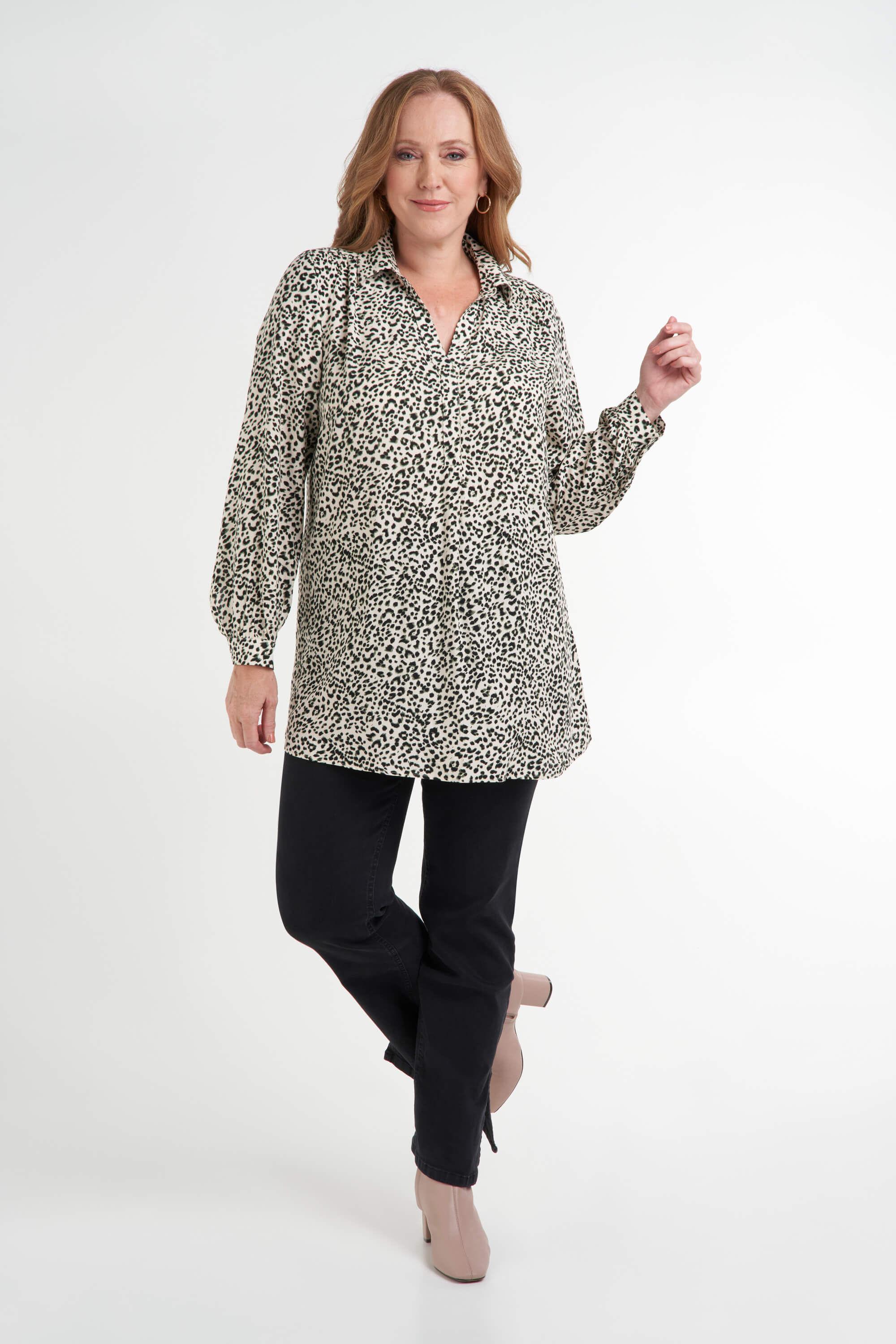 Blusa con estampado image number 5