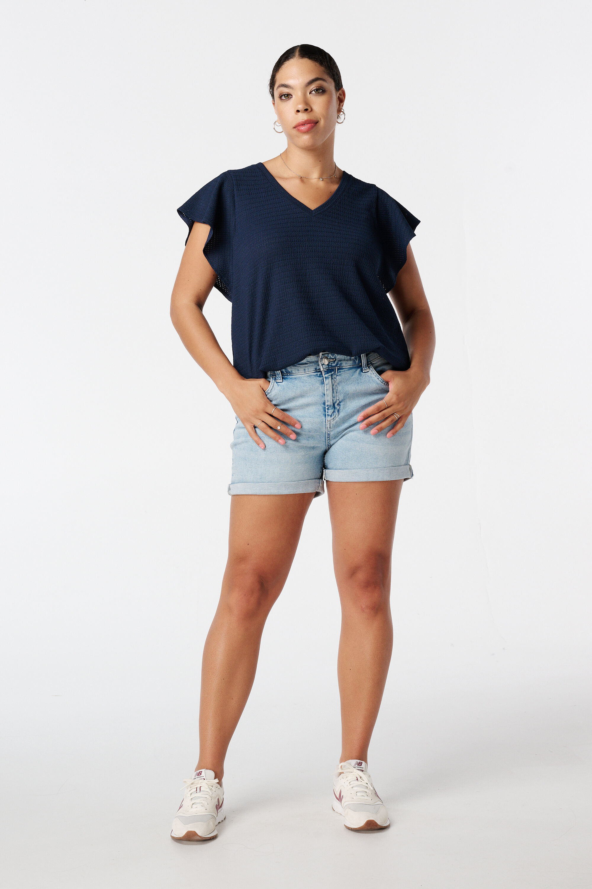 Top con manga mariposa image number 5