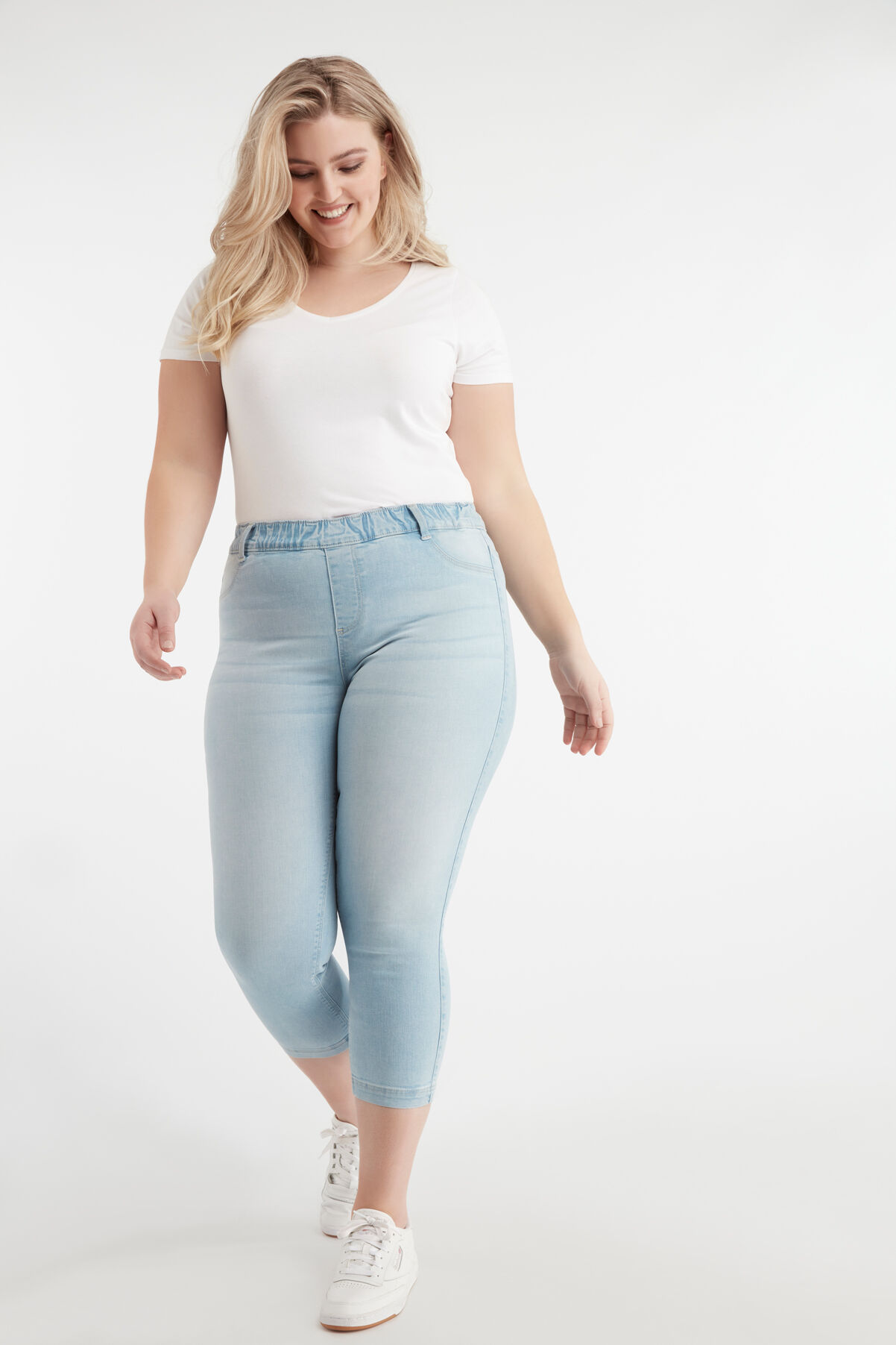 Treggings ajustados 7/8 POPPY image number 6