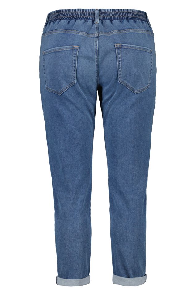 Pantalones jogger de denim image number 2