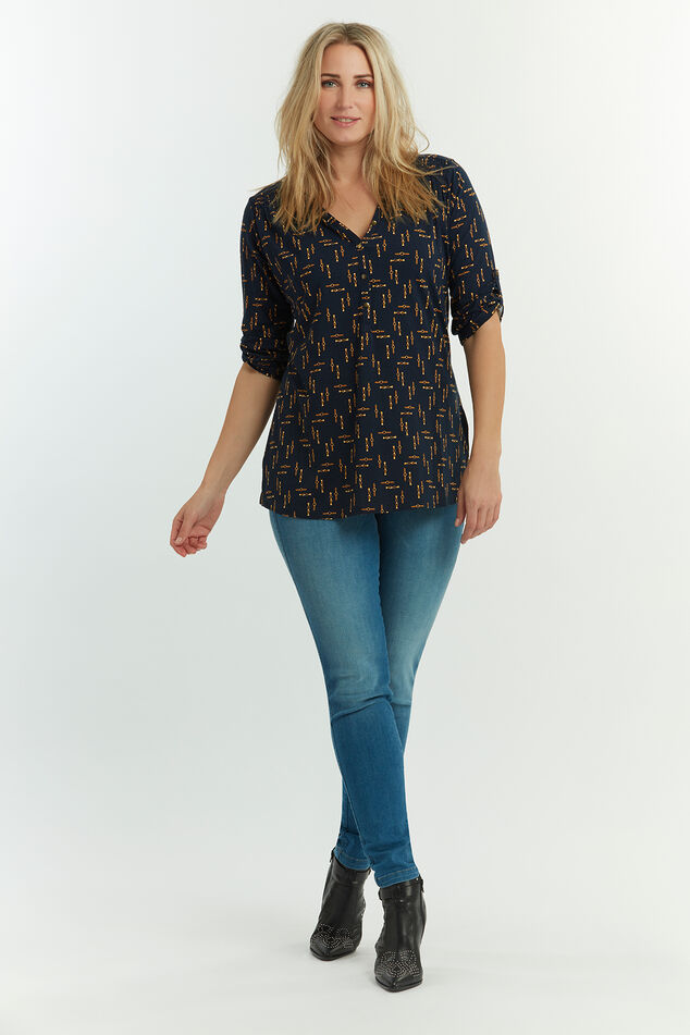 Treggings vaqueros ajustados modelo POPPY image number 4