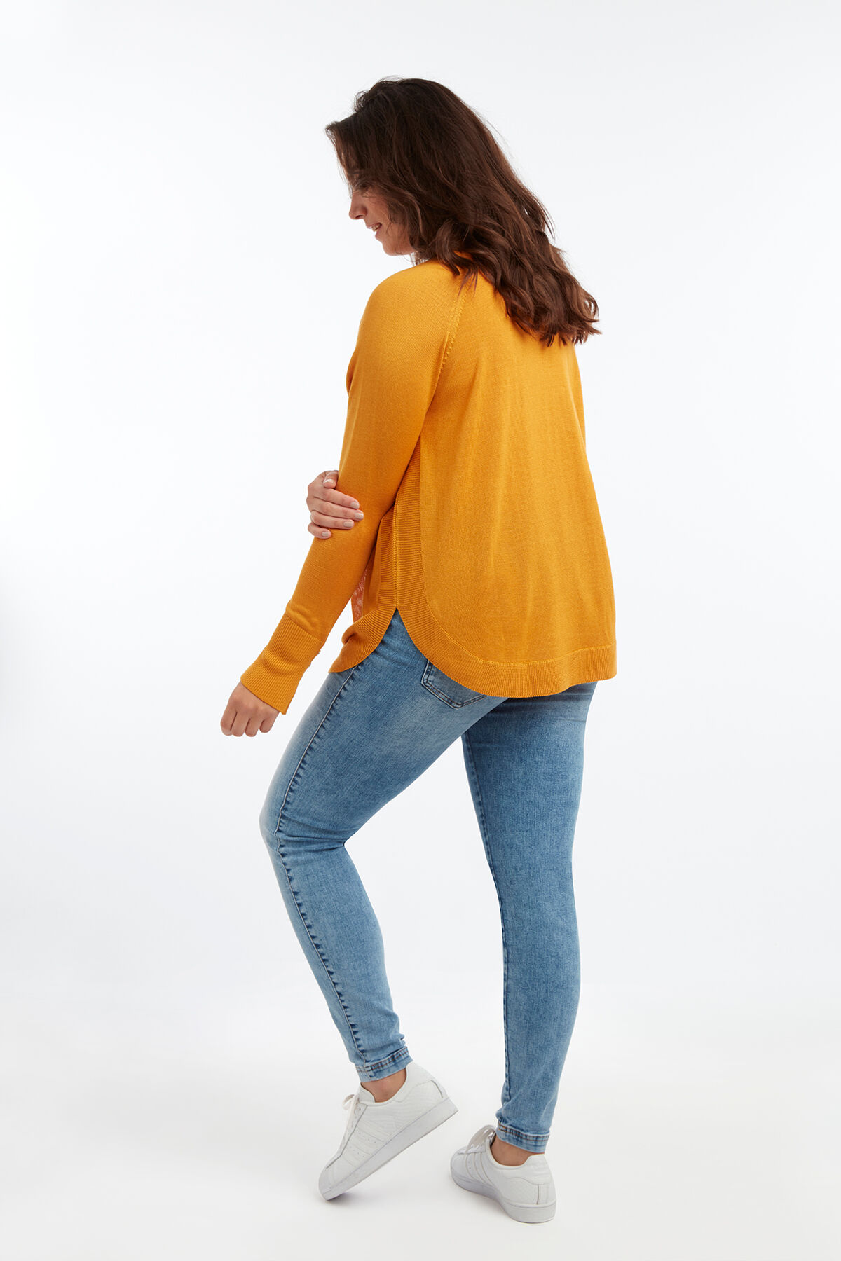 Jersey con patr&oacute;n estriado fino image number 5