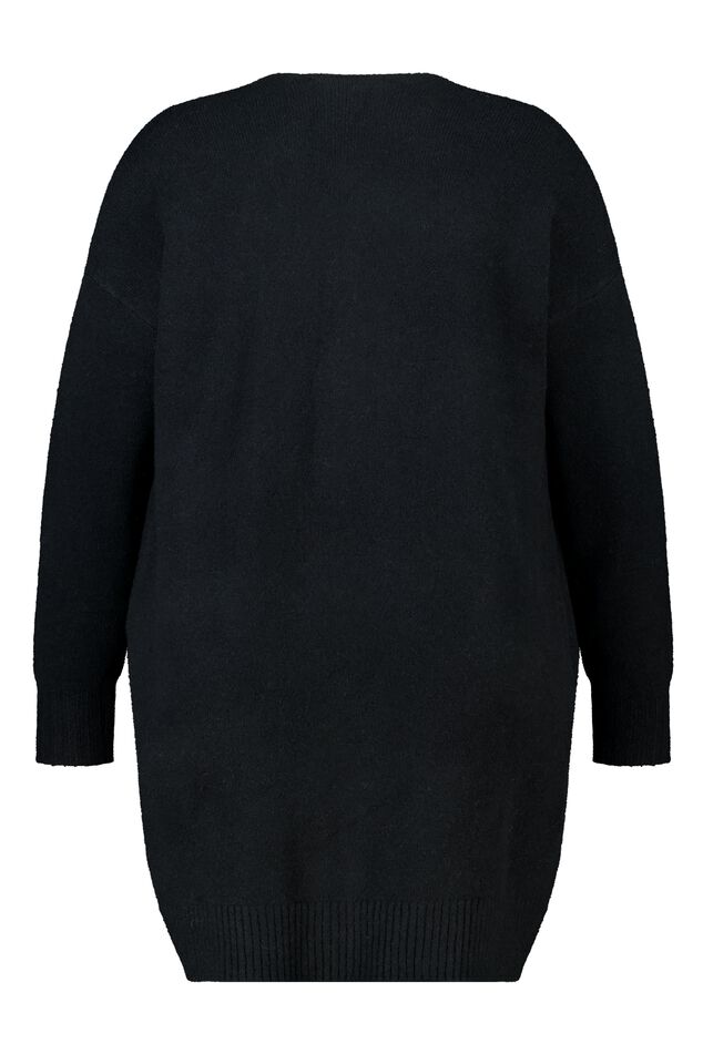 Chaqueta de punto media con bolsillos image number 2