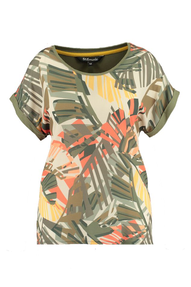 Top con estampado  image number 2