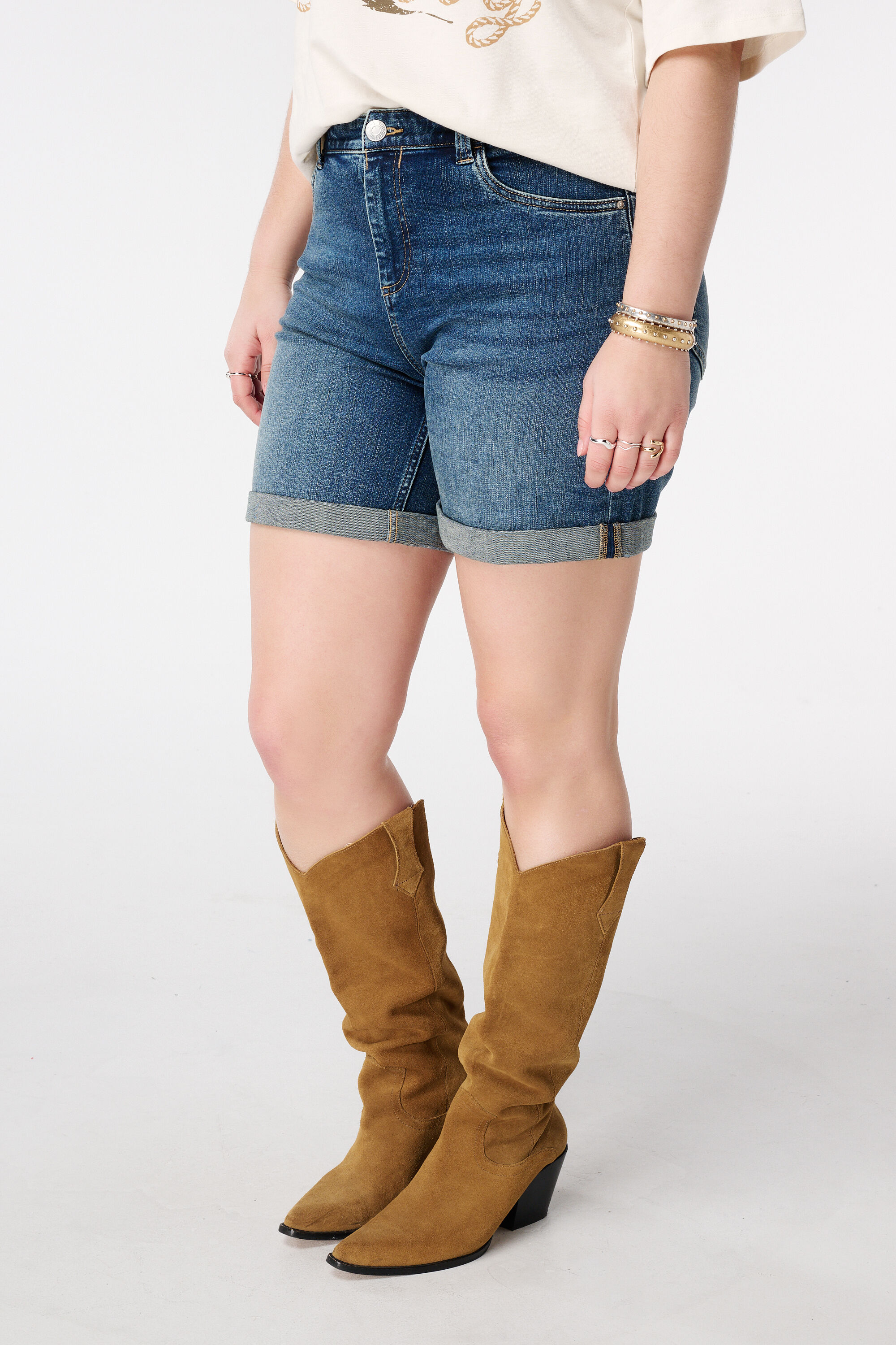 Pantalones Cortos Tipo Chino Para Mujer Marks & Spencer - Tallas UK 6 A 24, 100% Algodón