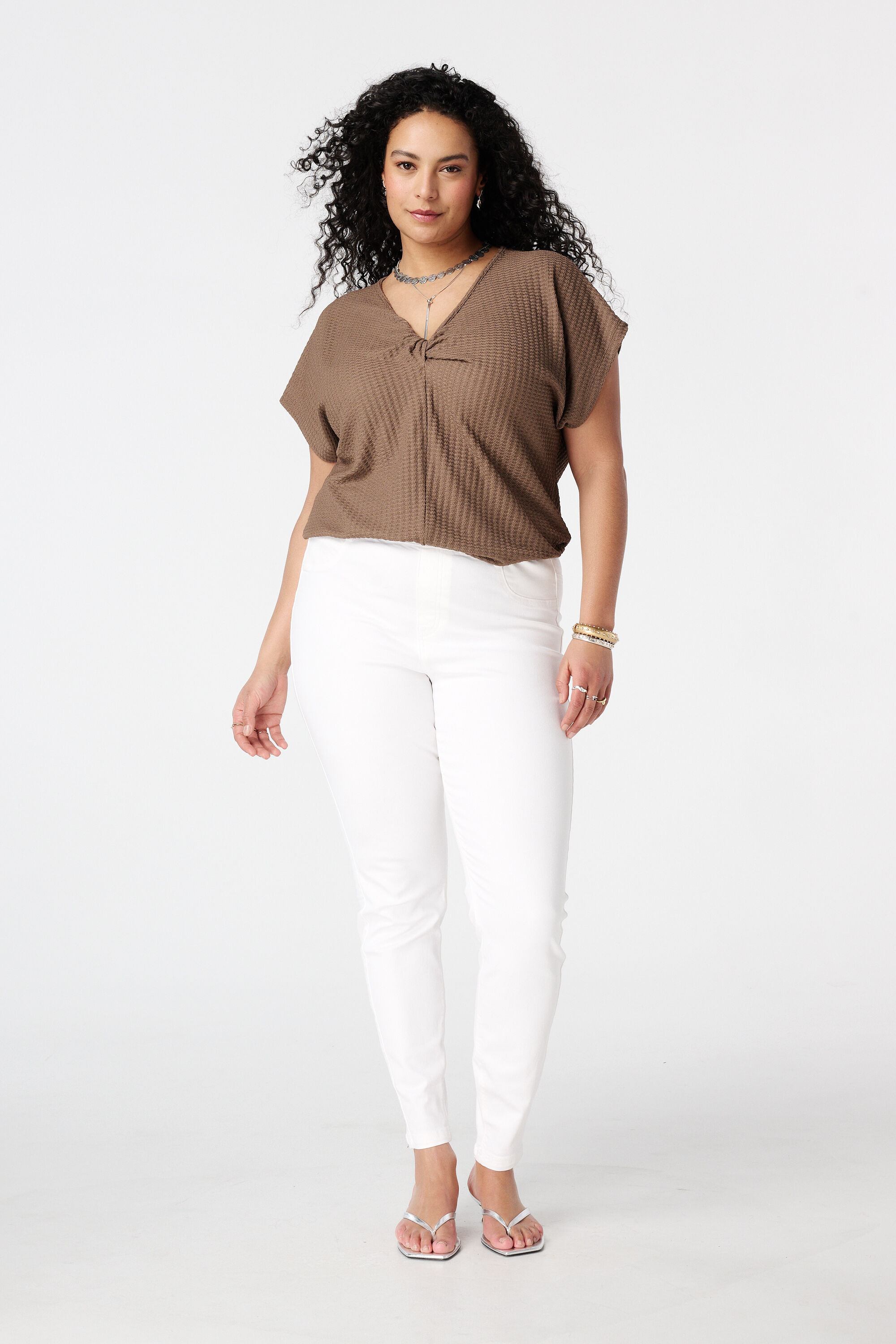 Treggings con aspecto denim