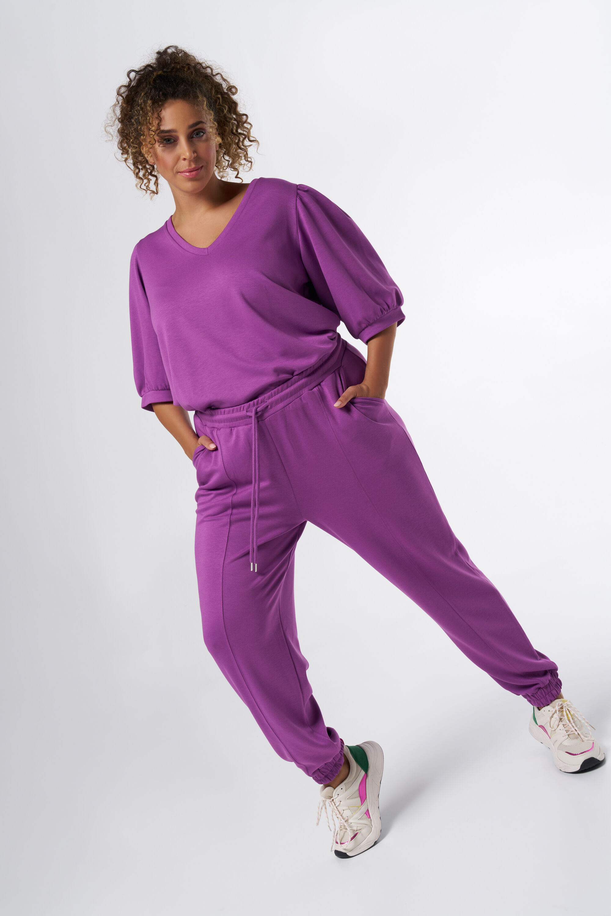 Violeta pantalones top