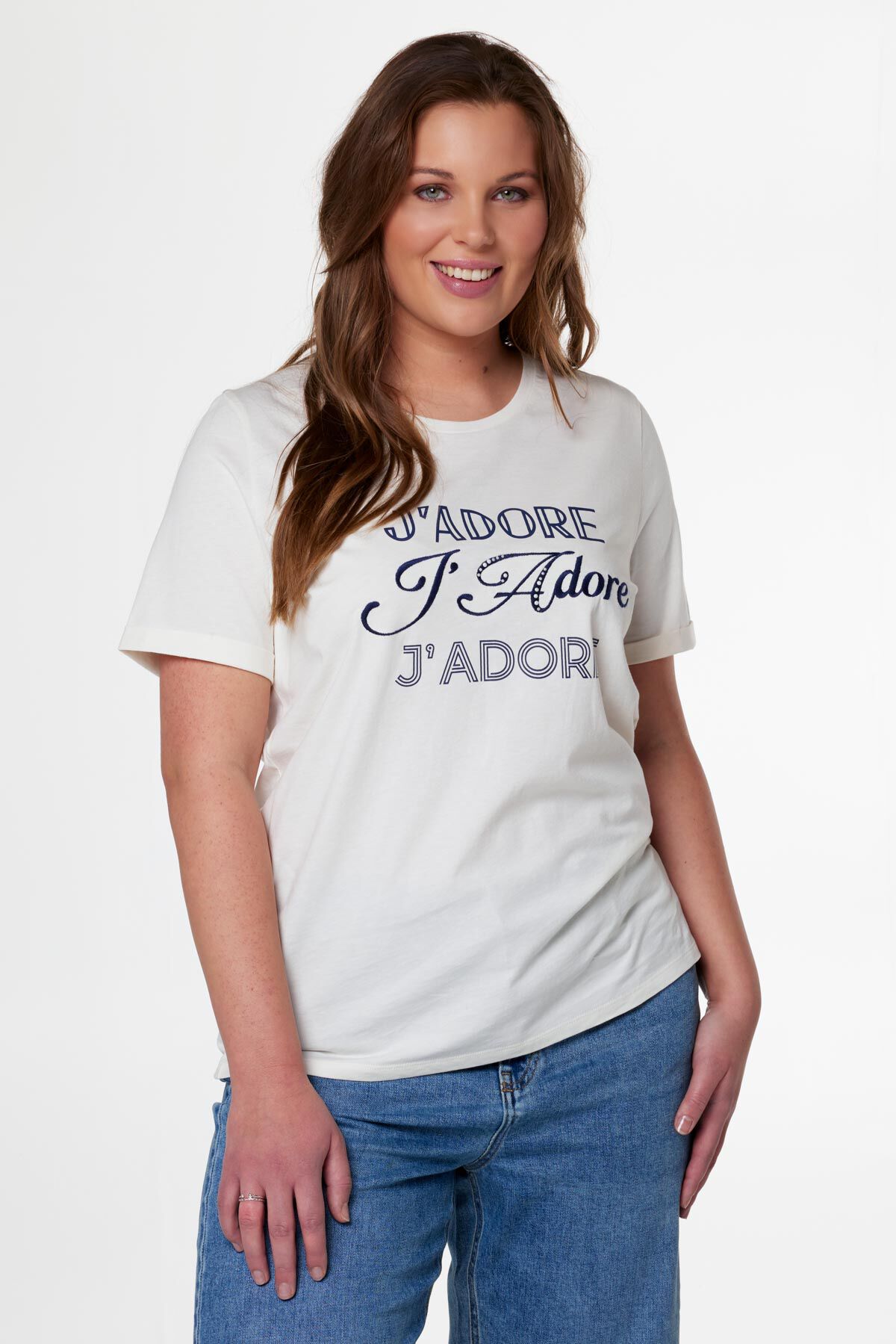 Camiseta con el texto &laquo;J'adore&raquo; image number 5