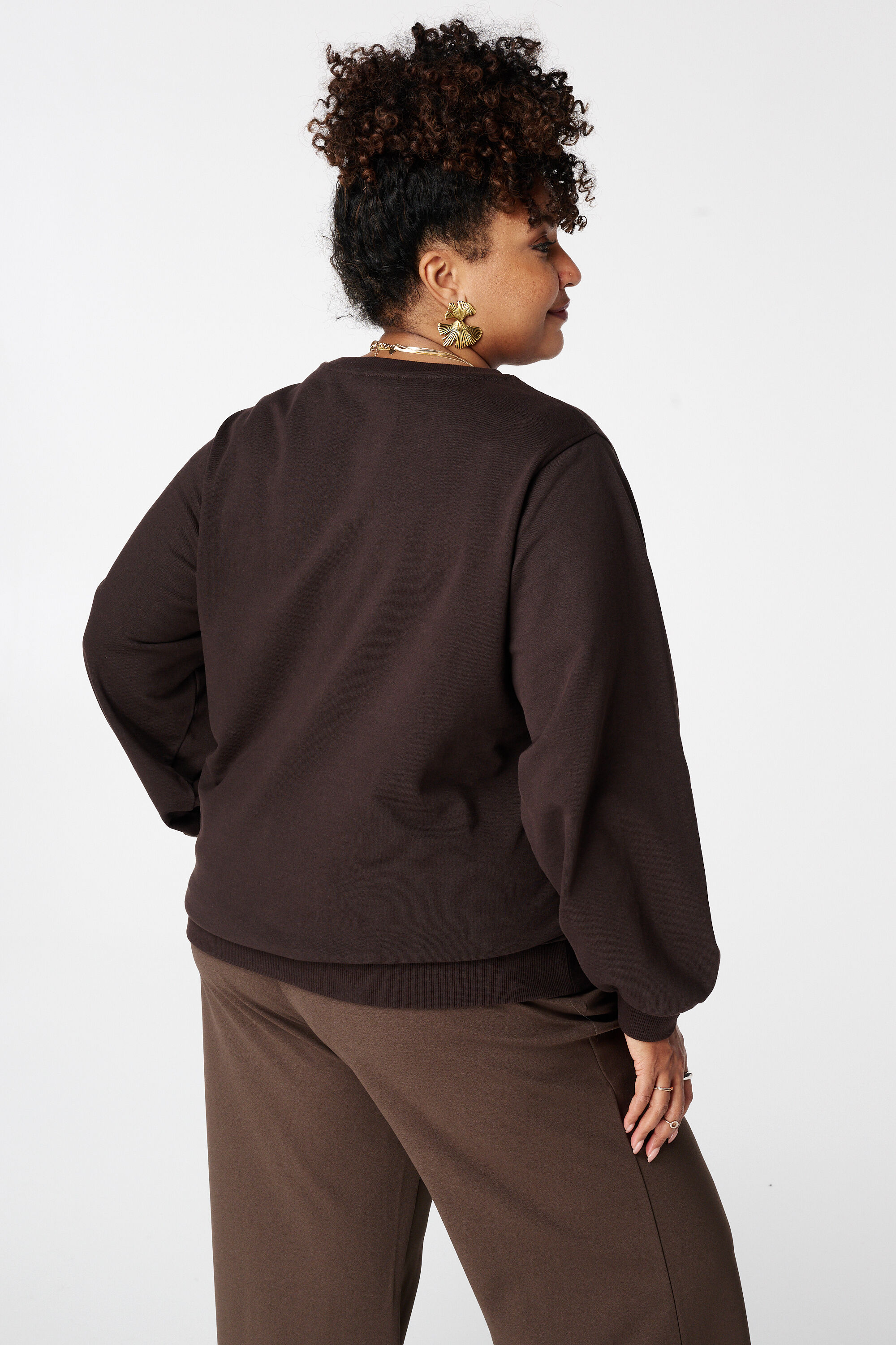 Jersey con estampado bordado image number 3