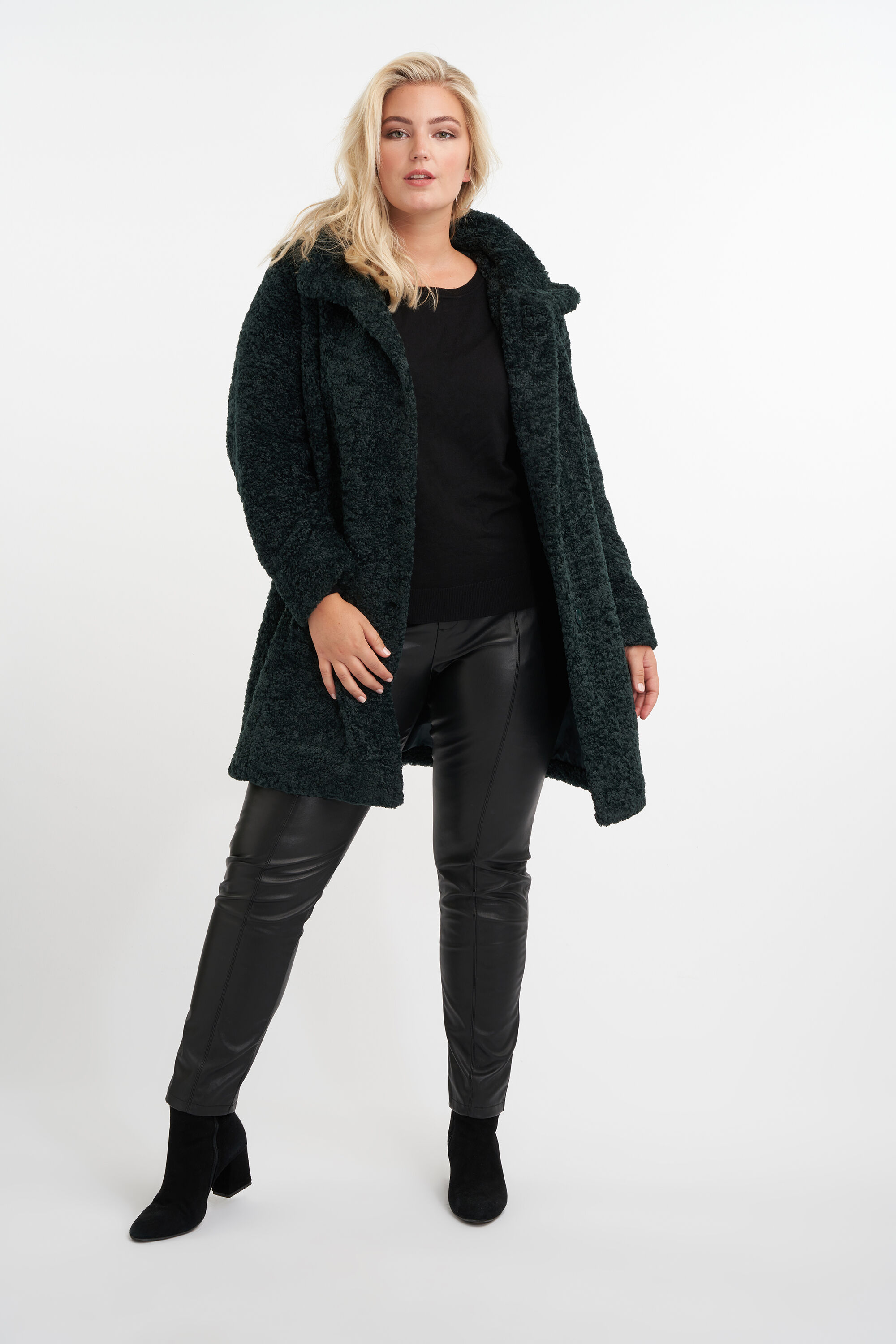 Chaqueta de corte recto image number 5