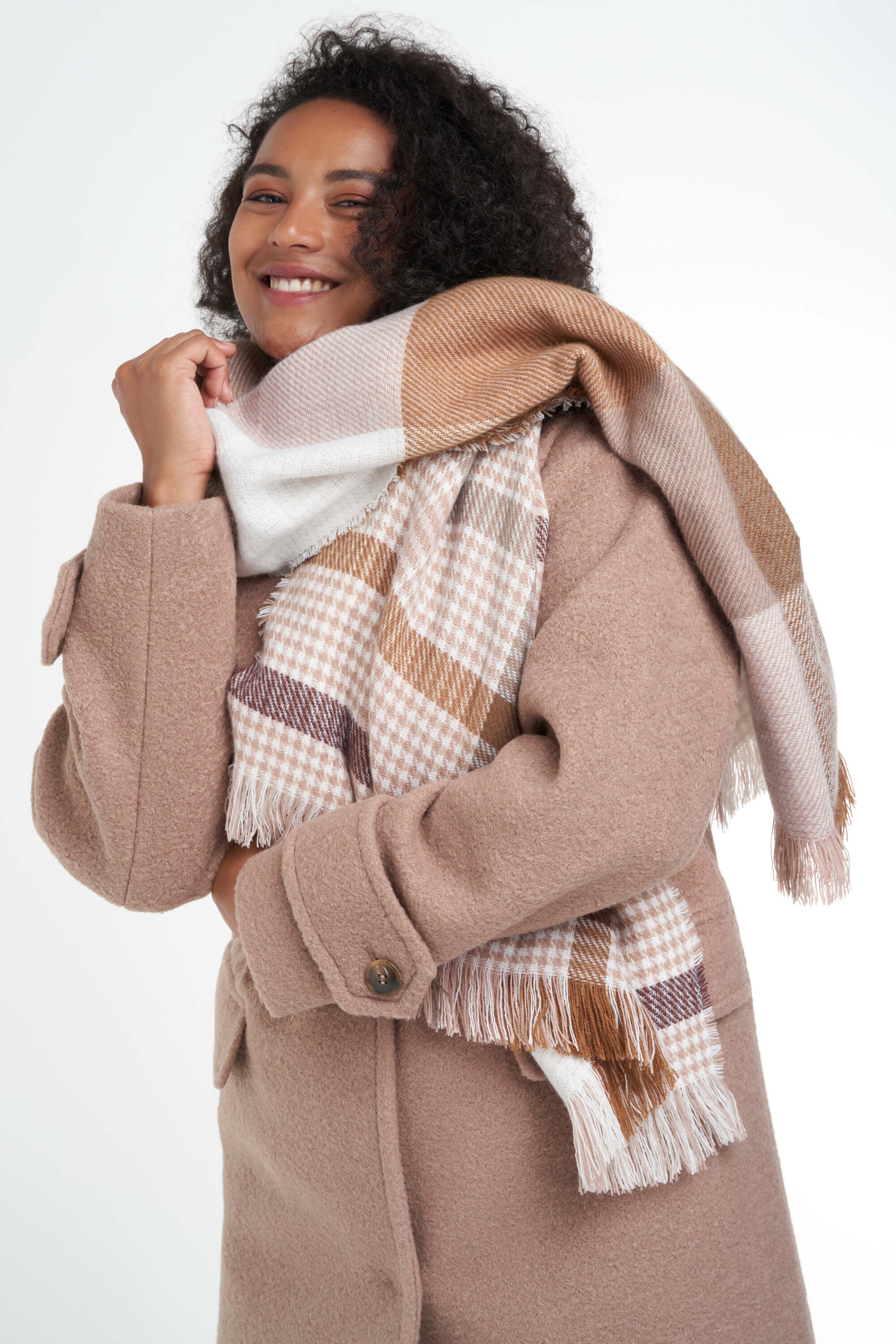 Abrigo de vestir oversized image number 7