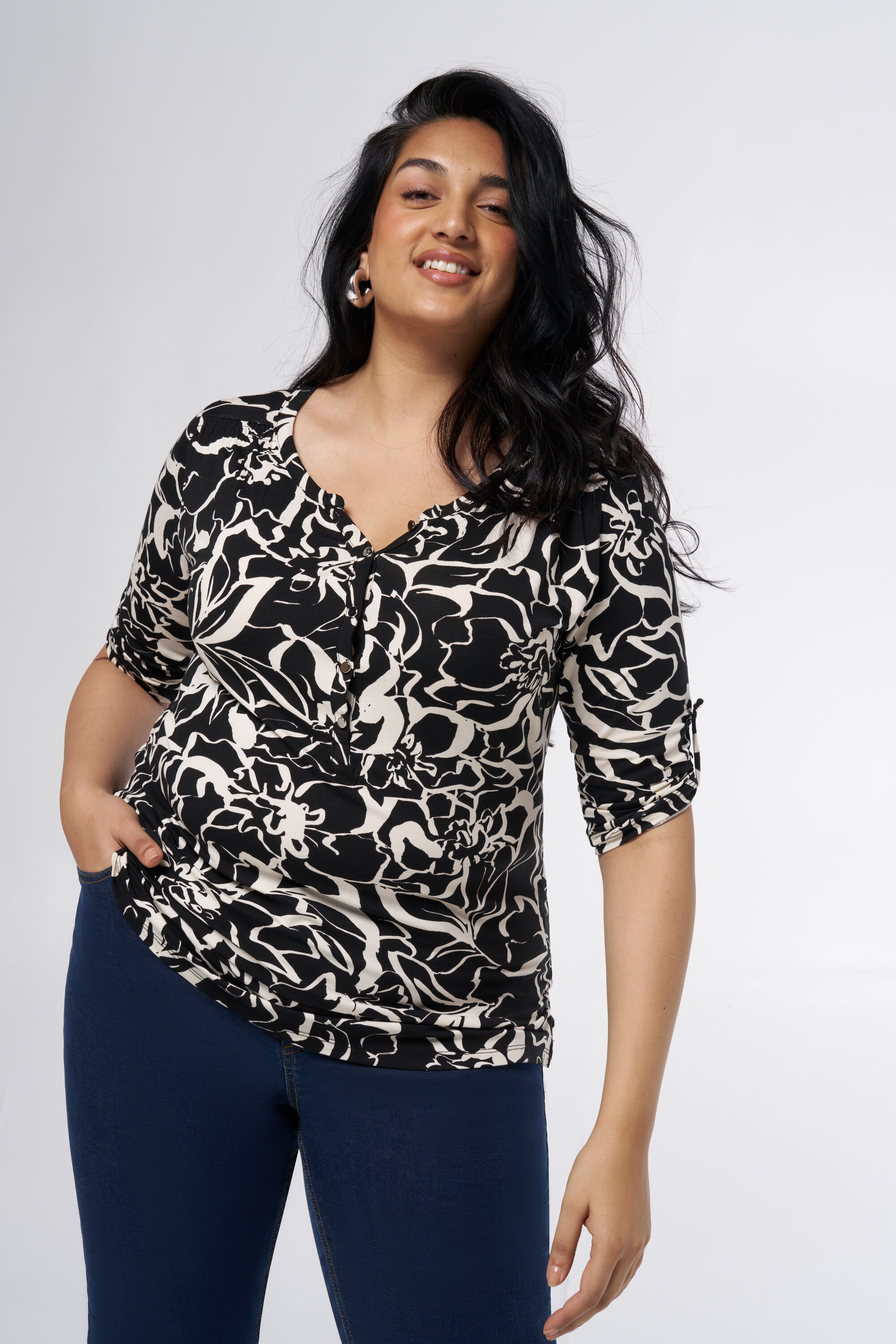 Top con estampado image number 5