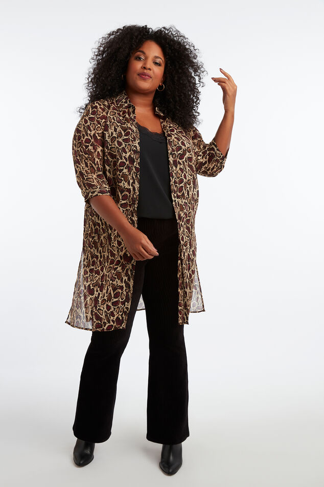 Blusa larga image number 0