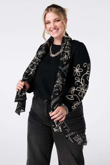 Bufanda con estampado Bufanda con estampado