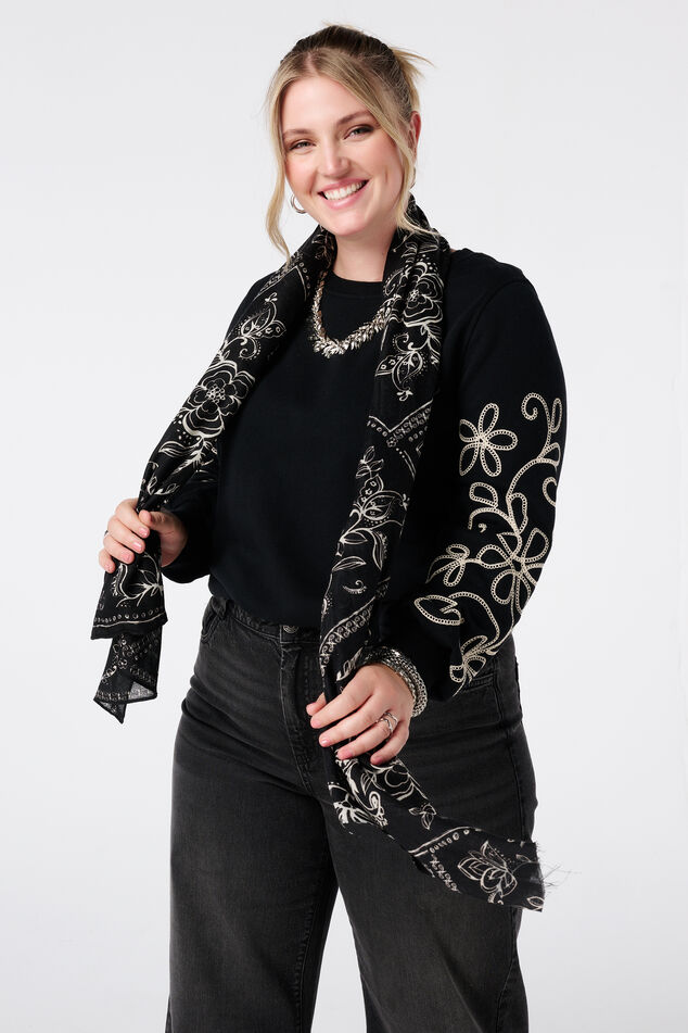 Bufanda con estampado image number 0