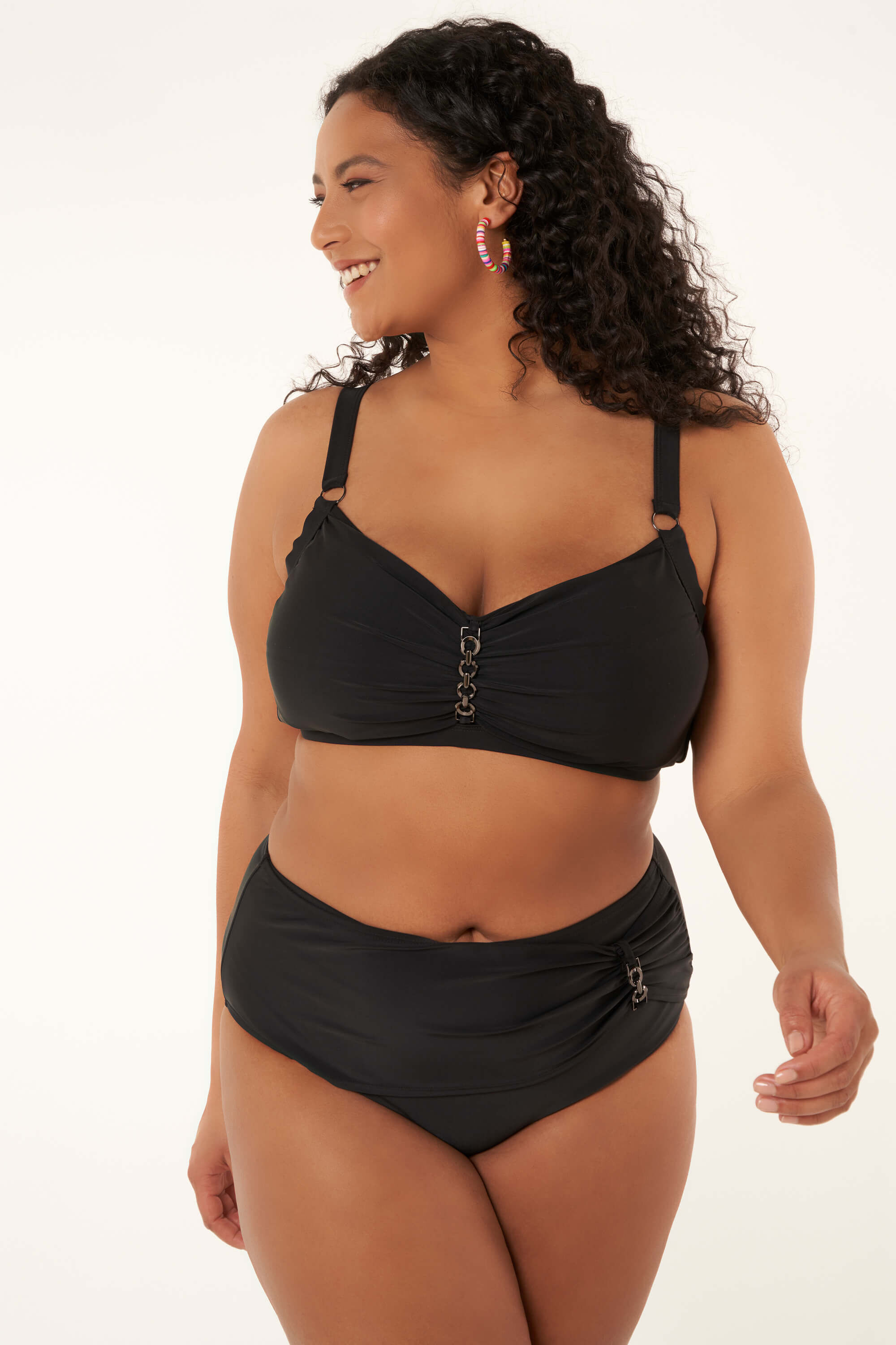 Sujetador de bikini con detalle met&aacute;lico  image number 7