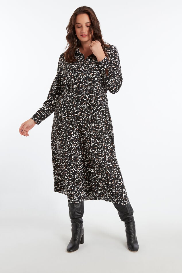 Vestido camisero image number 0