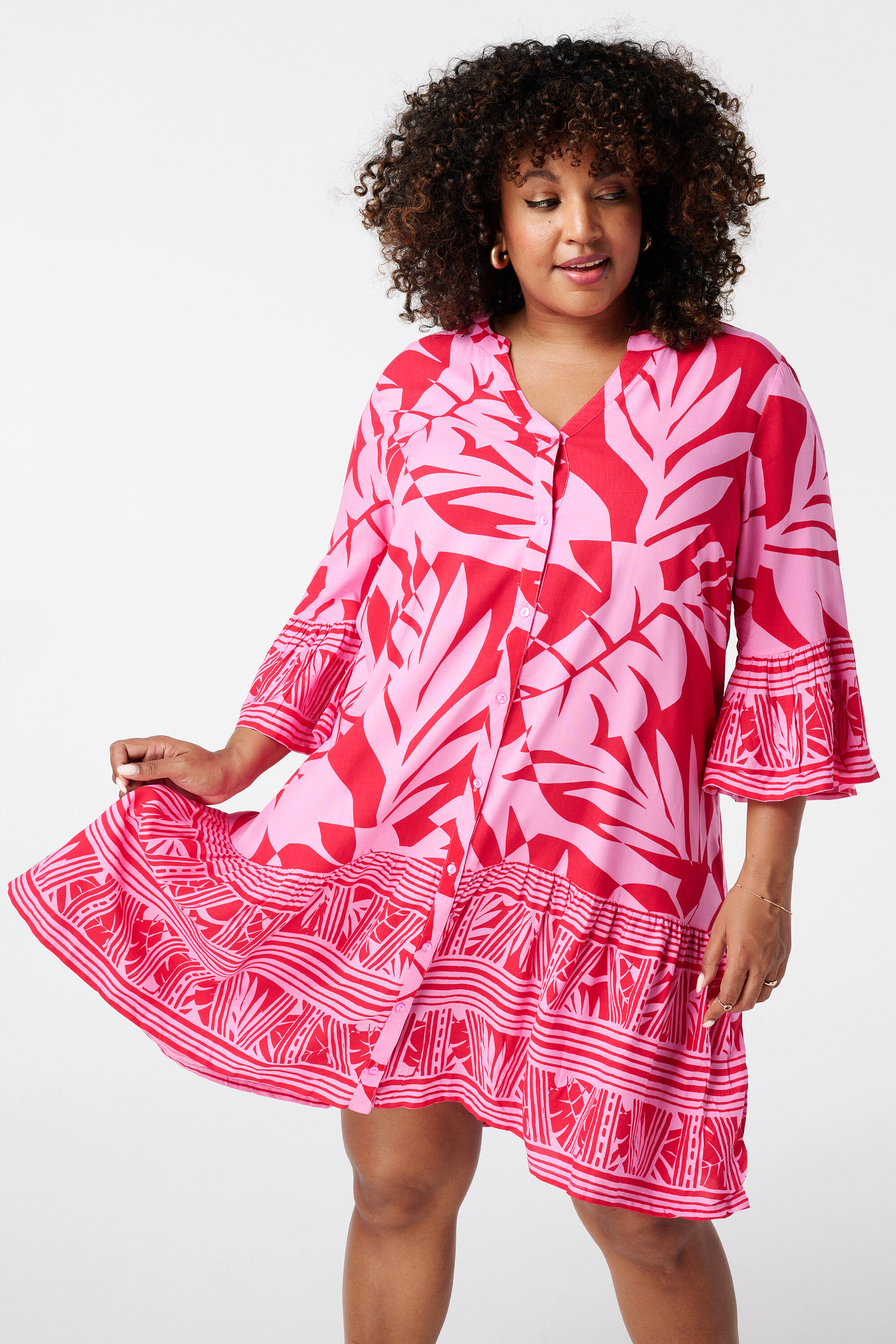 Vestido ligero con estampado image number 5