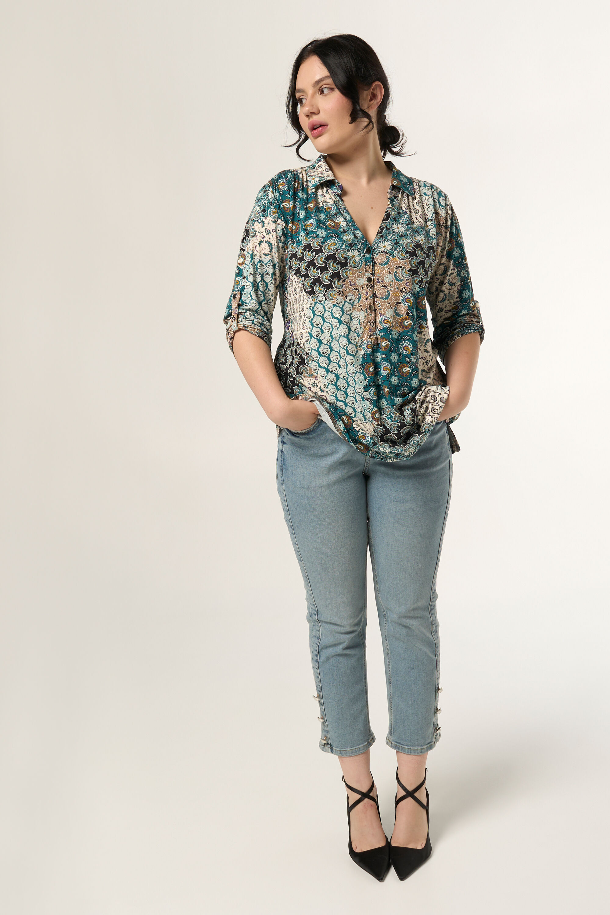 Top con estampado image number 5