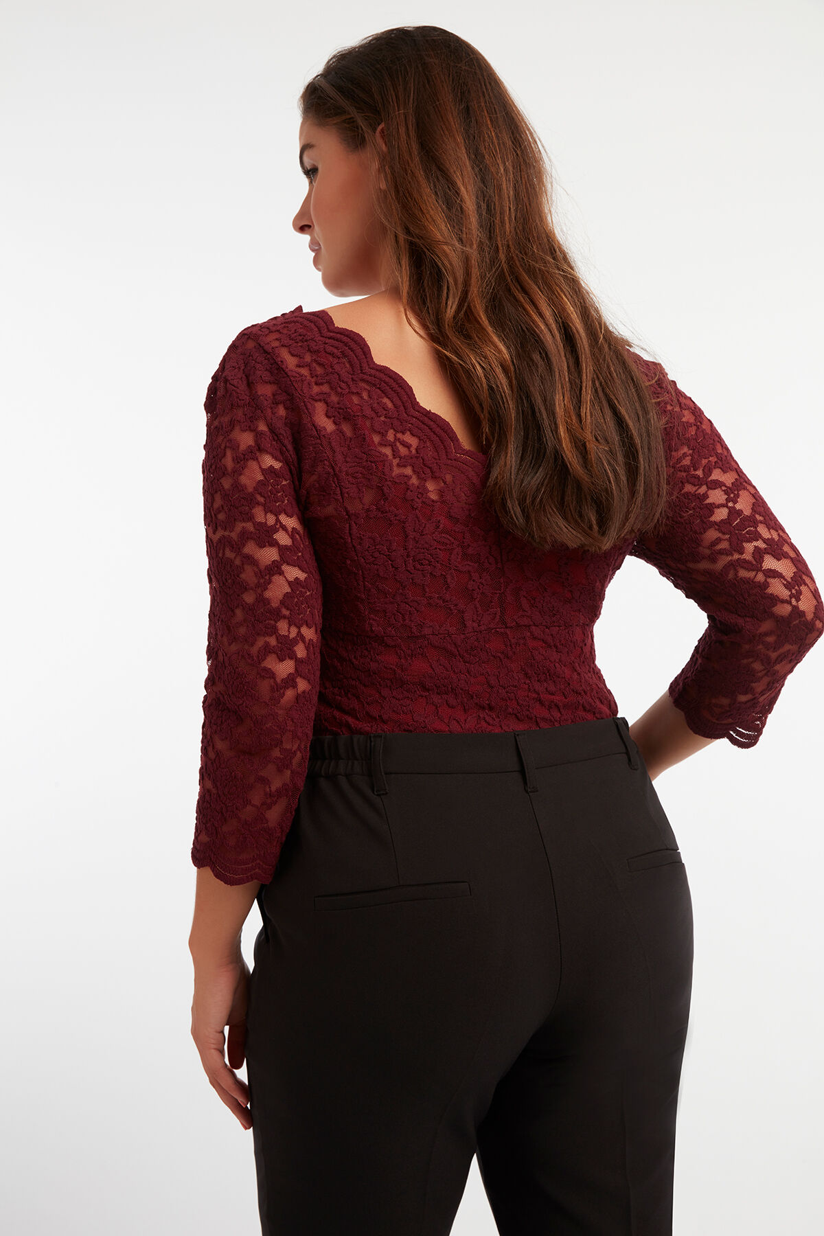 Top de encaje image number 4