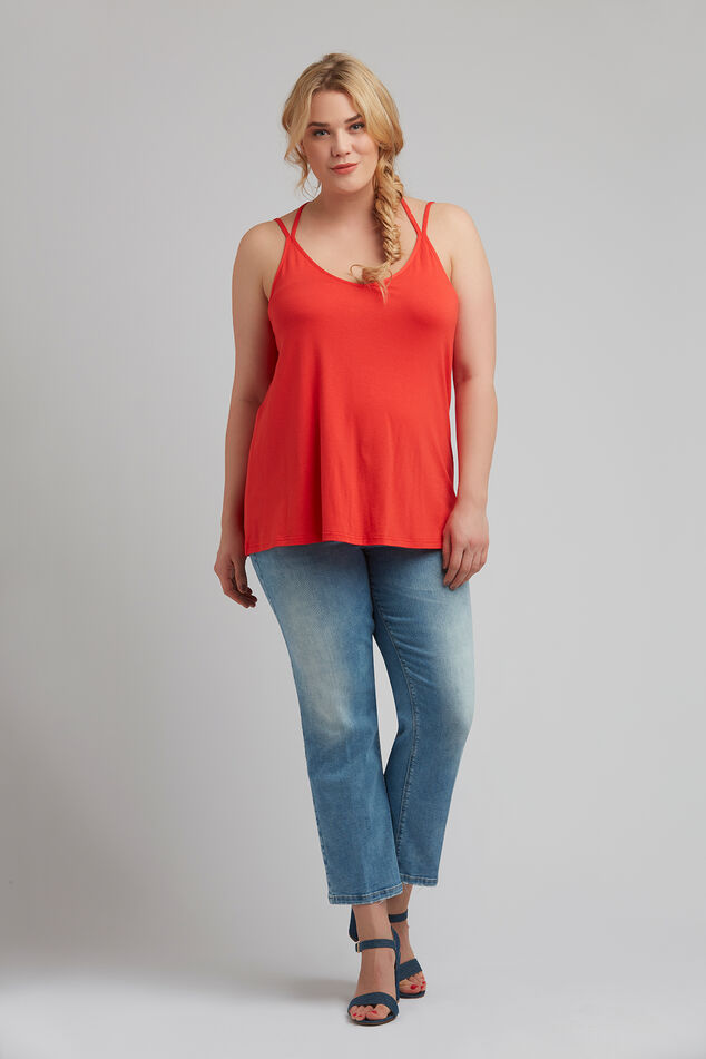 Camisola de tirantes finos image number 4