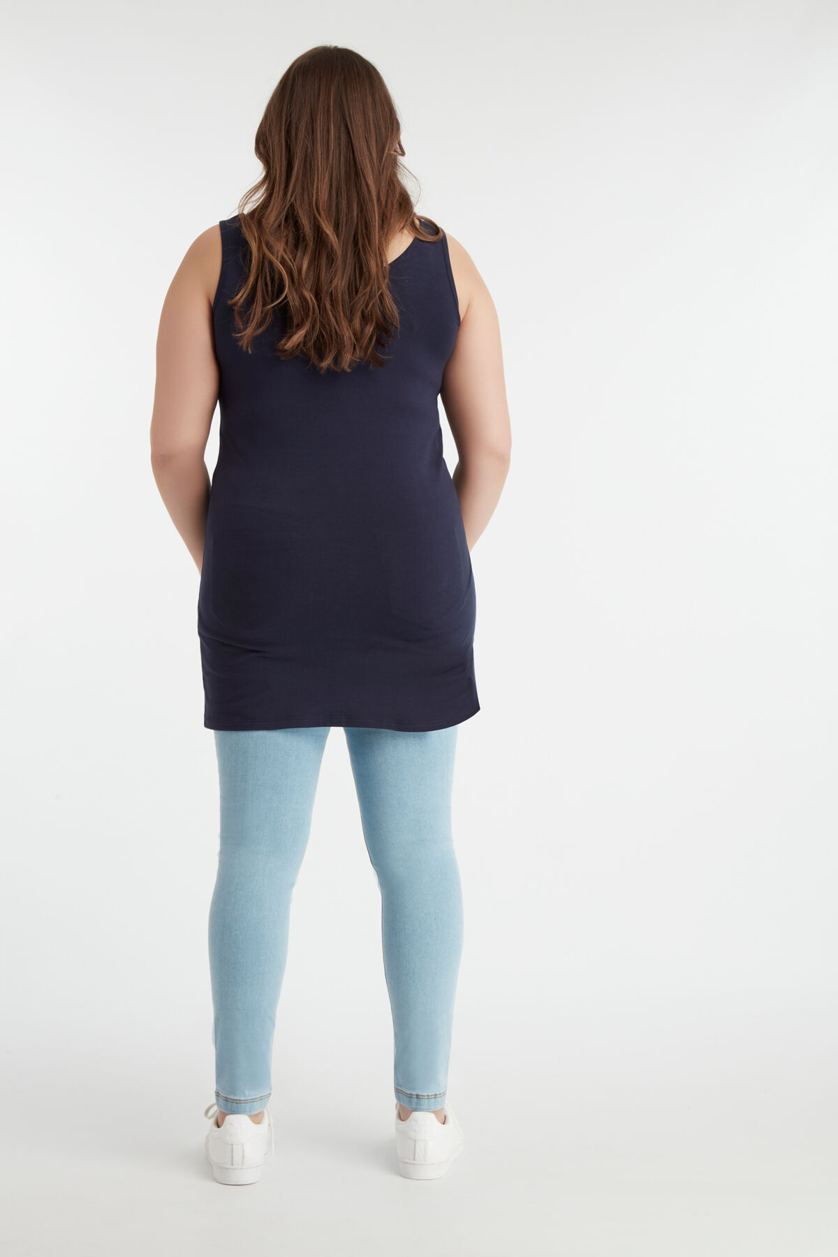 Camisola larga de algod&oacute;n image number 4