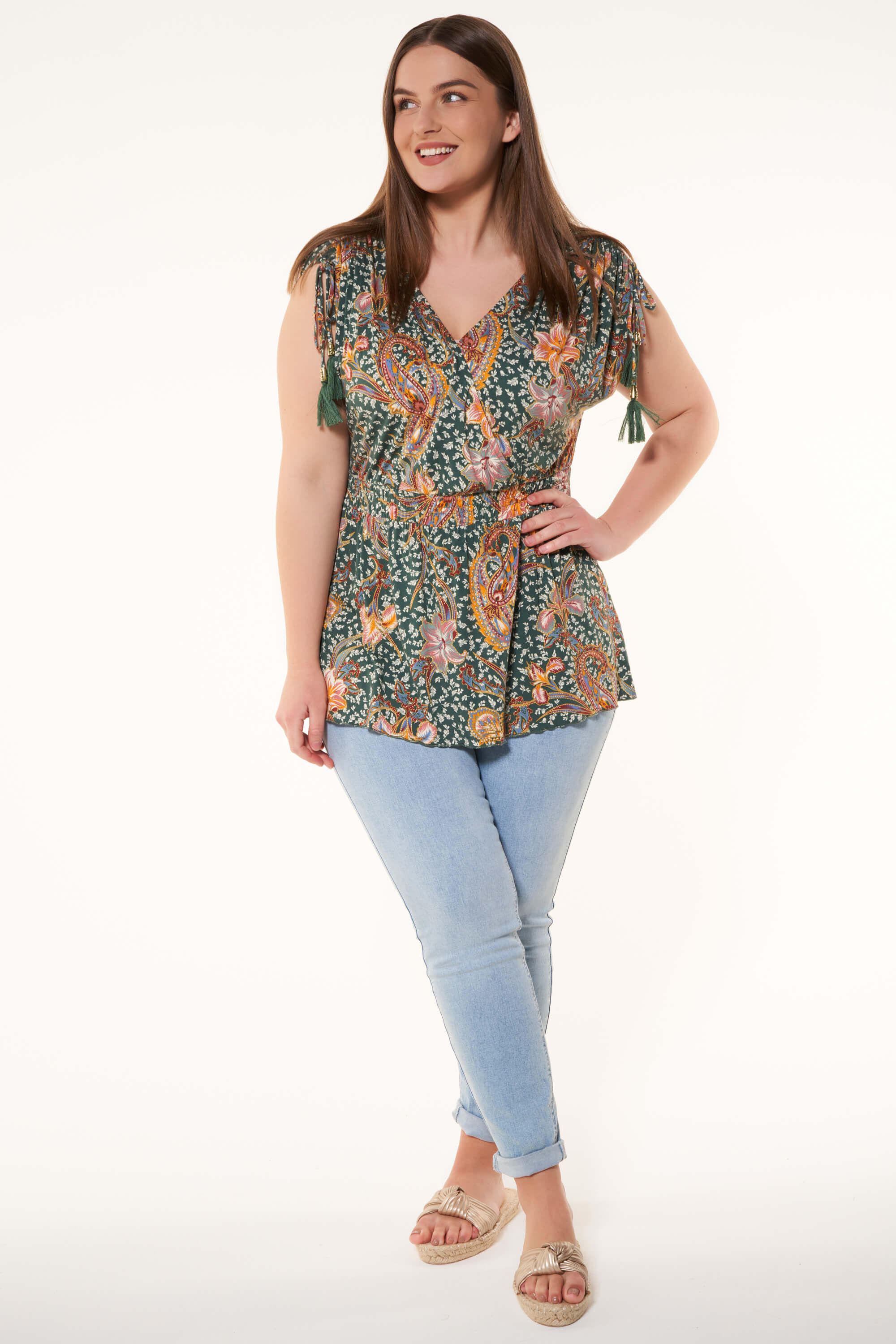 Top con estampado image number 5