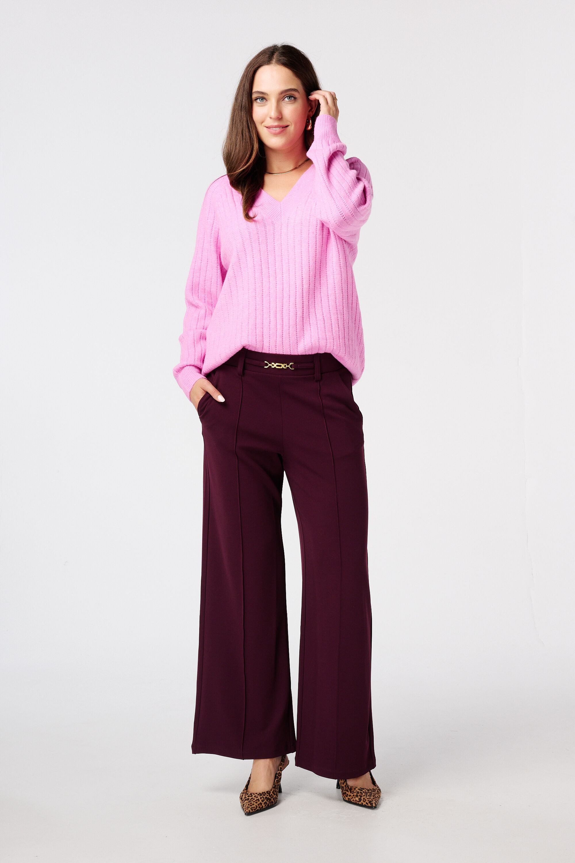 Jersey de punto fino con dise&ntilde;o image number 5