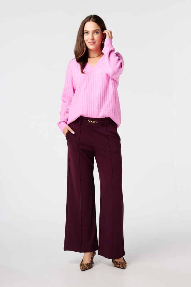 Jersey de punto fino con diseño image number 5