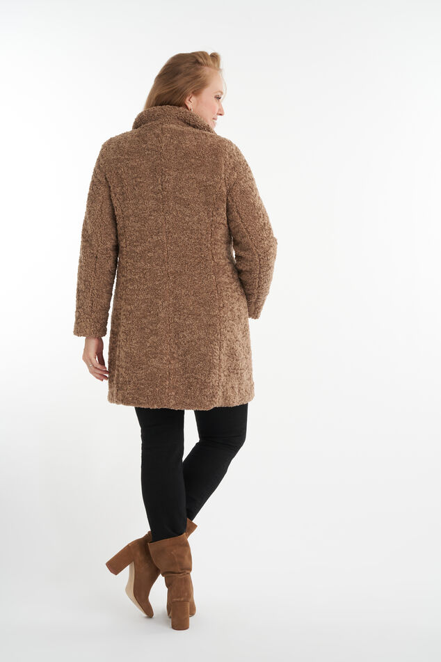 Chaqueta de corte recto image number 4