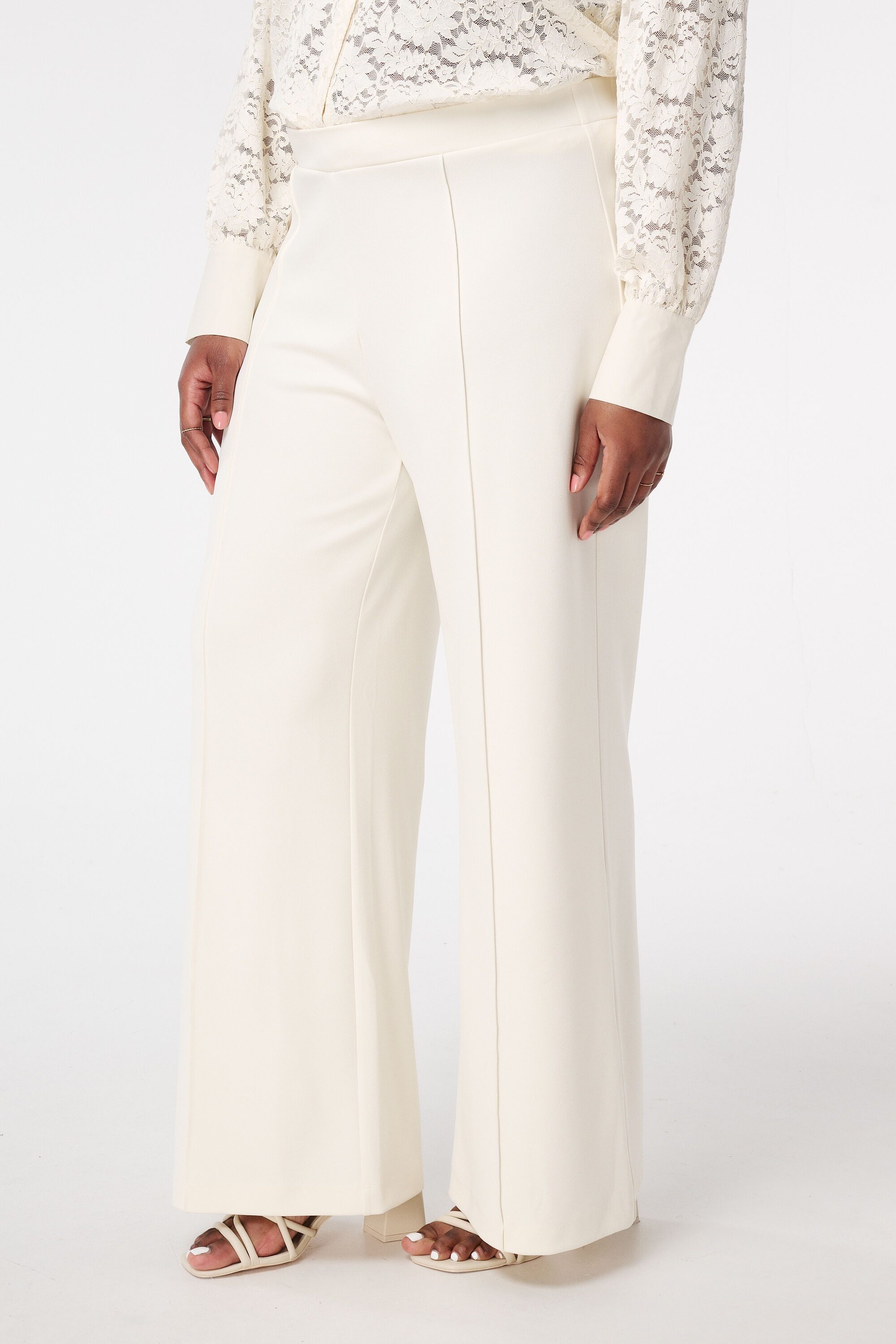 Pantalones con cintura el&aacute;stica image number 5