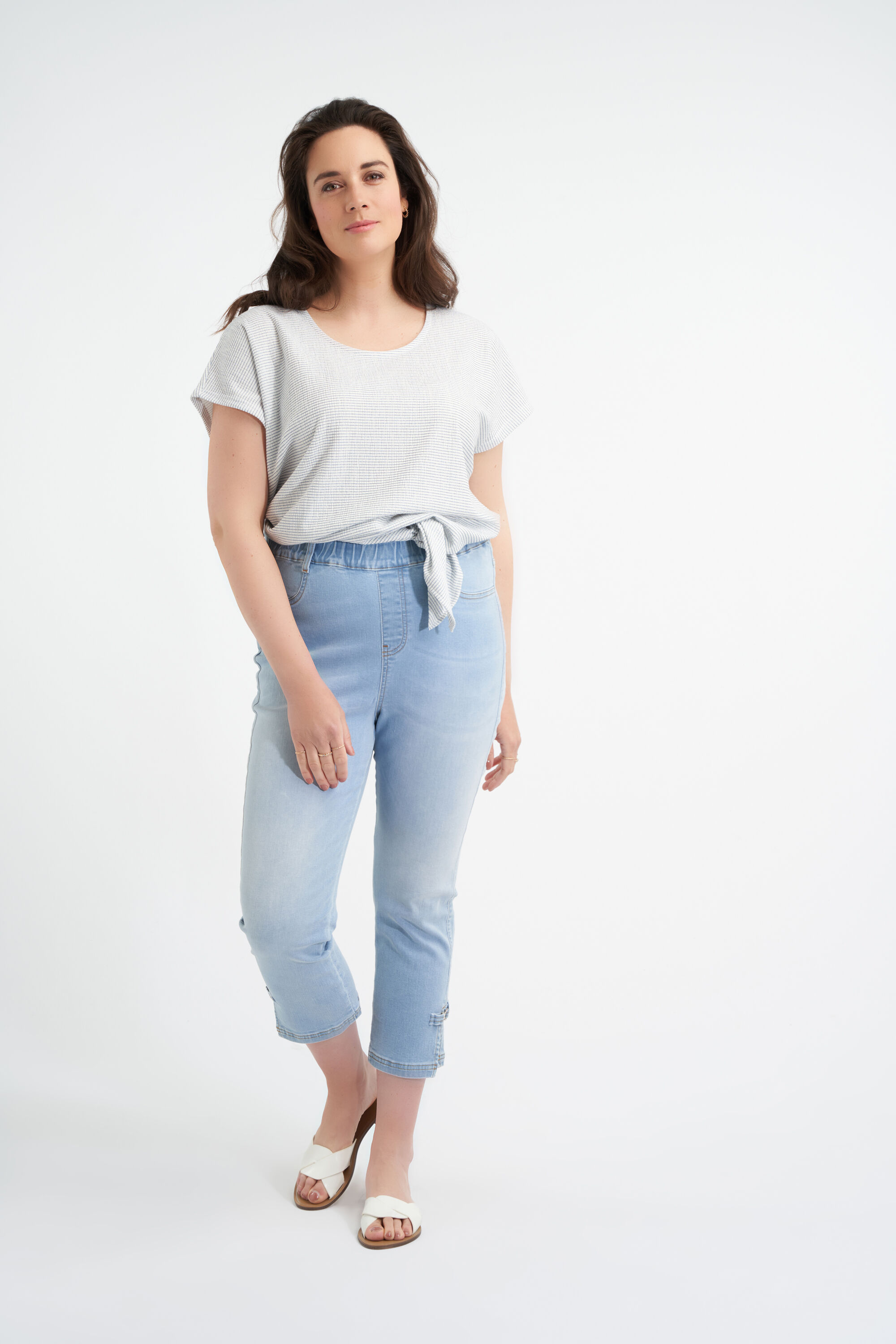 Treggings ajustados 7/8  image number 4