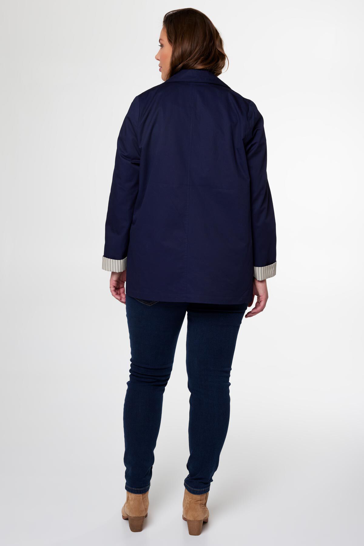 Gabardina de largo medio image number 3