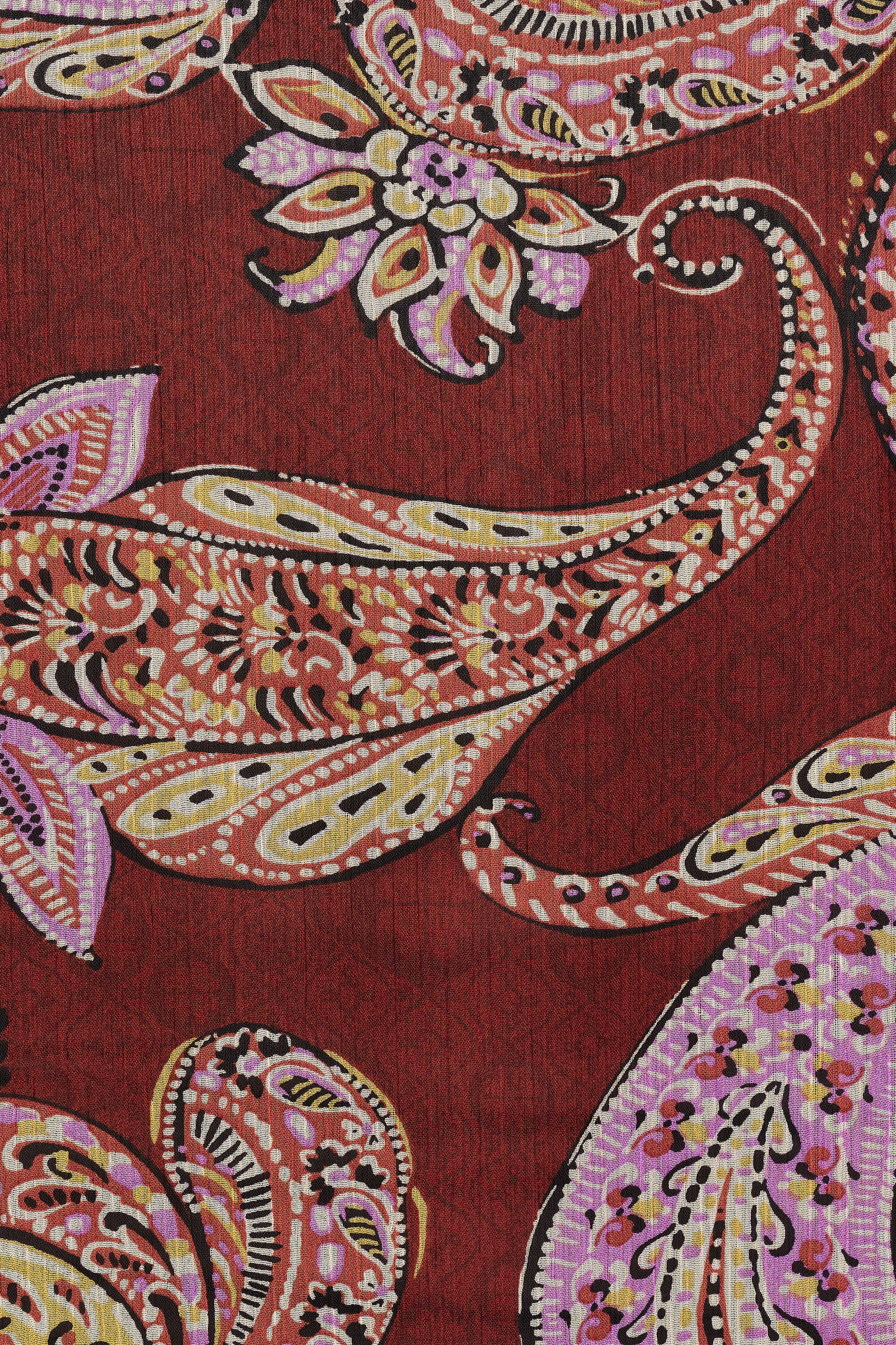 Blusa con estampado paisley image number 4