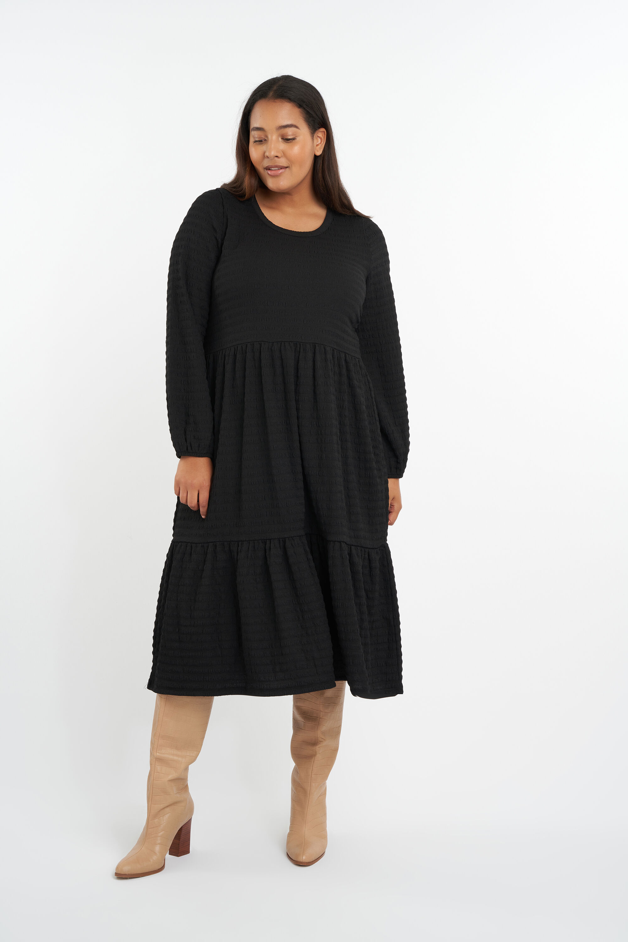 Vestido largo y ancho image number 6