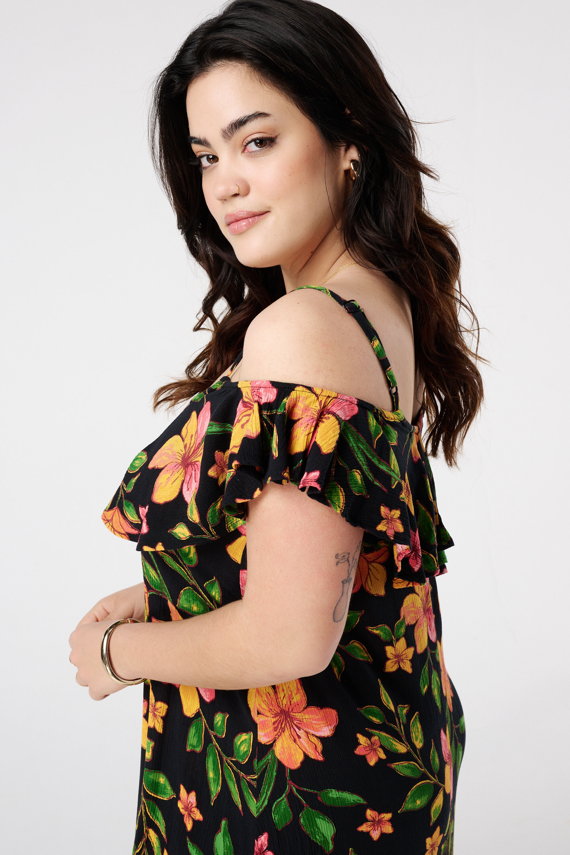 Vestido con estampado image number 4