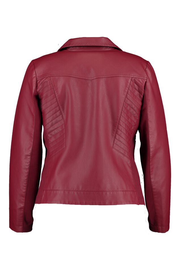 Chaqueta de cuero sintético  image number 2