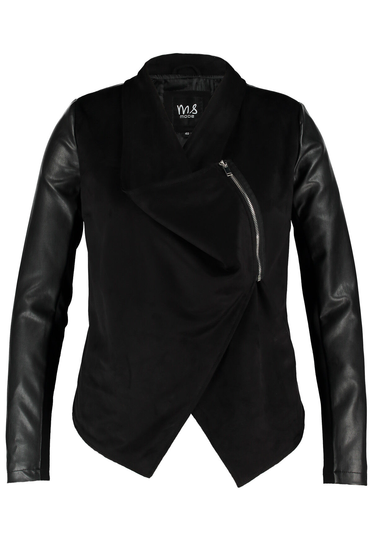 Chaqueta de cuero PU image number 1