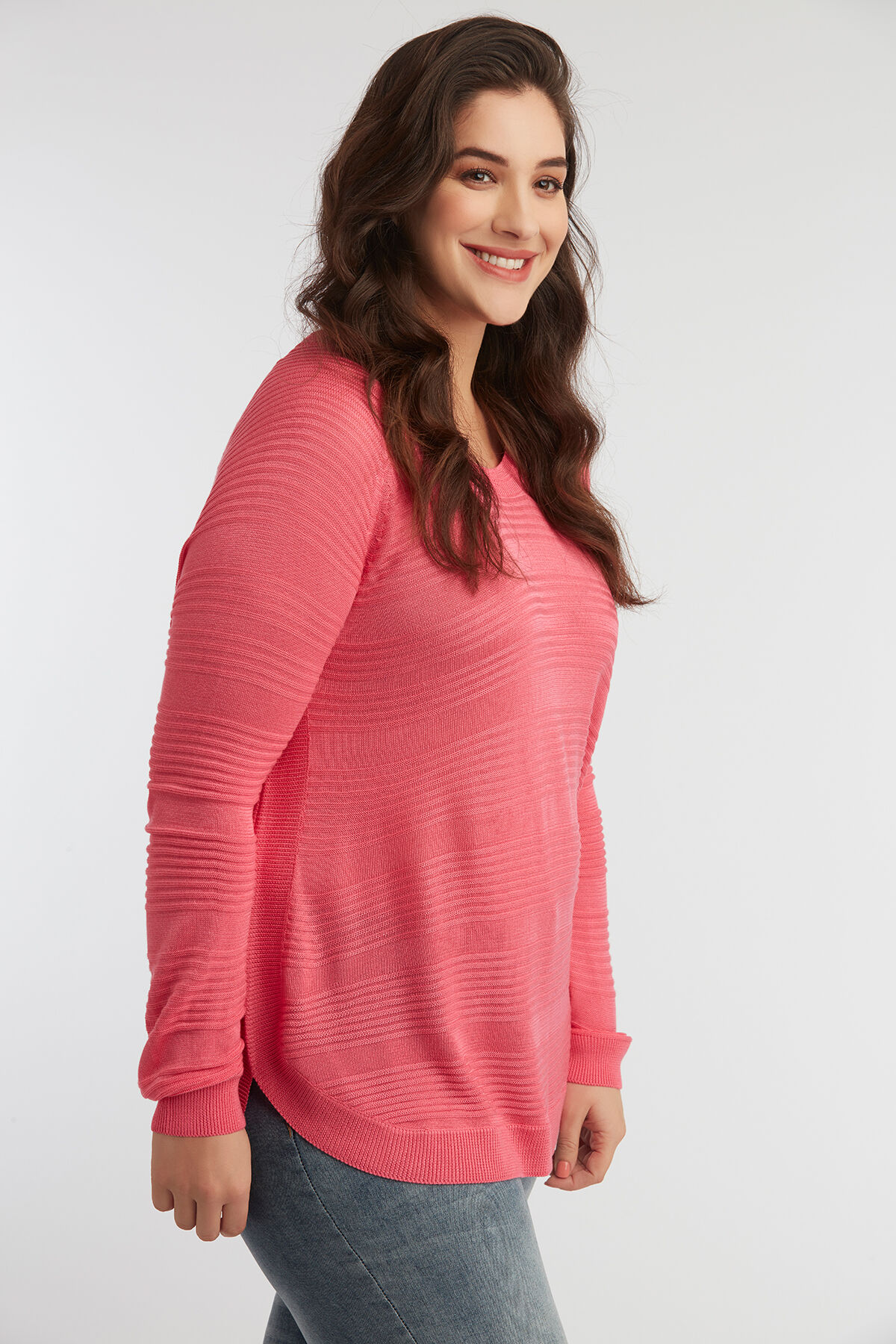 Jersey fino con patr&oacute;n estriado image number 3