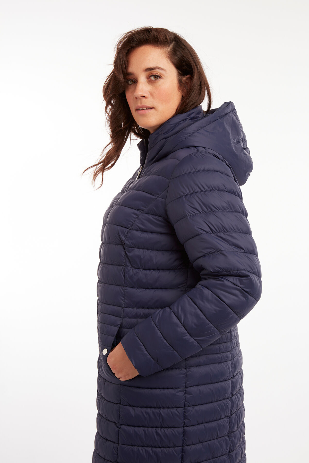 Parka ligeramente acolchada image number 5